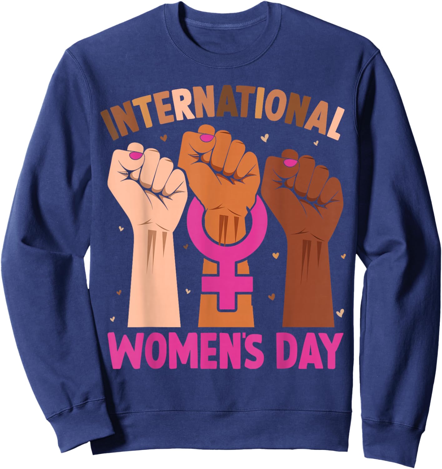International Women's Day Sweatshirt - Sweatshirt | Navy