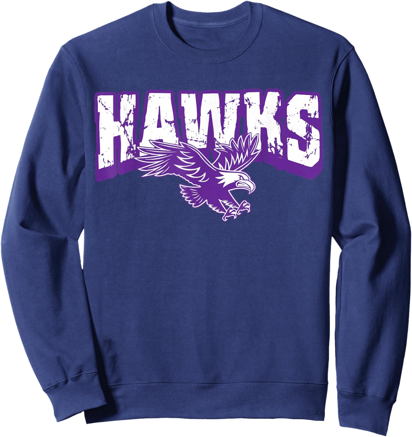 Hawks Back to School Spirit P Sweatshirt - Sweatshirt | Navy