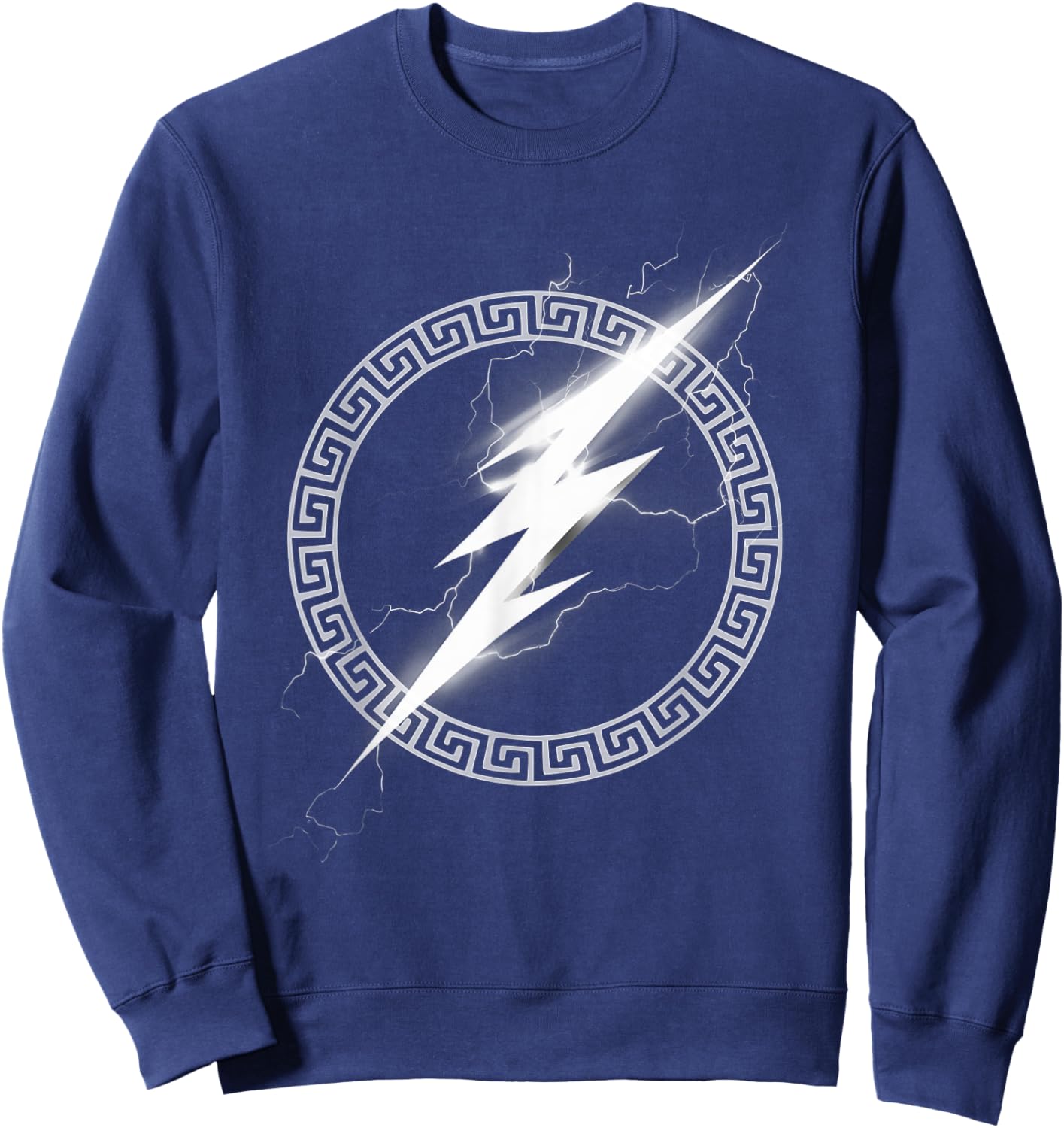 Zeus Ancient Greek God Symbol Sweatshirt - Sweatshirt | Navy