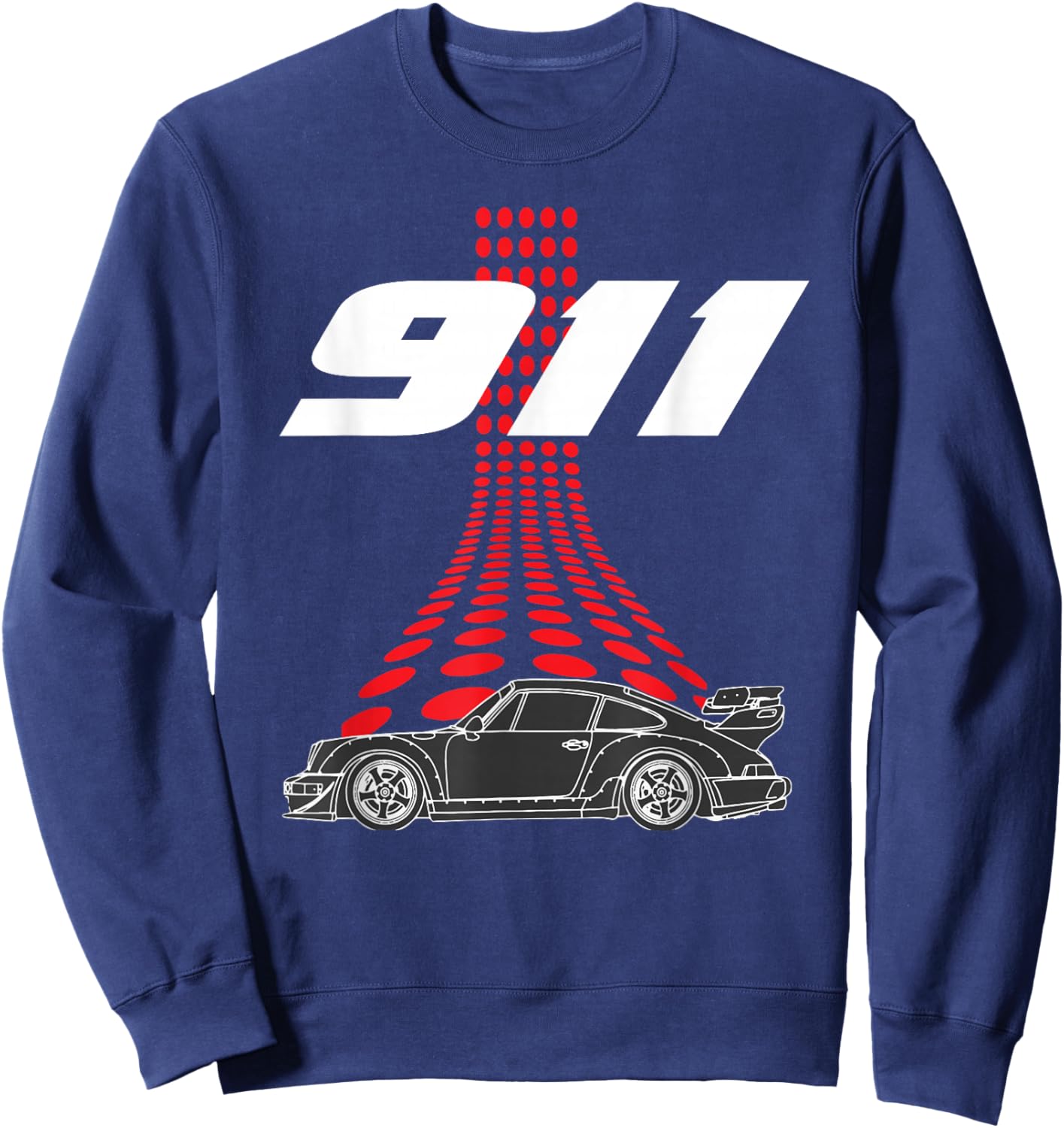 Vintage 911 Rennwagen Turbo SE Sweatshirt - Sweatshirt | Navy