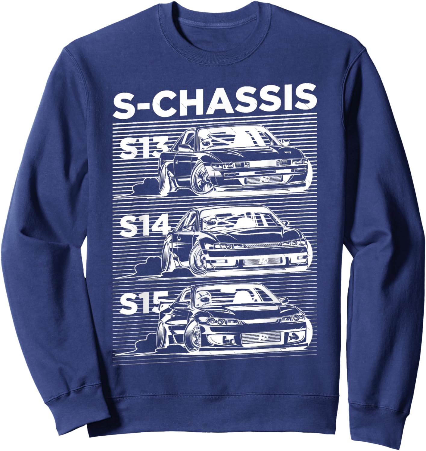 Silvia s13 s14 s15 lover sport car Sweatshirt - Sweatshirt | Navy