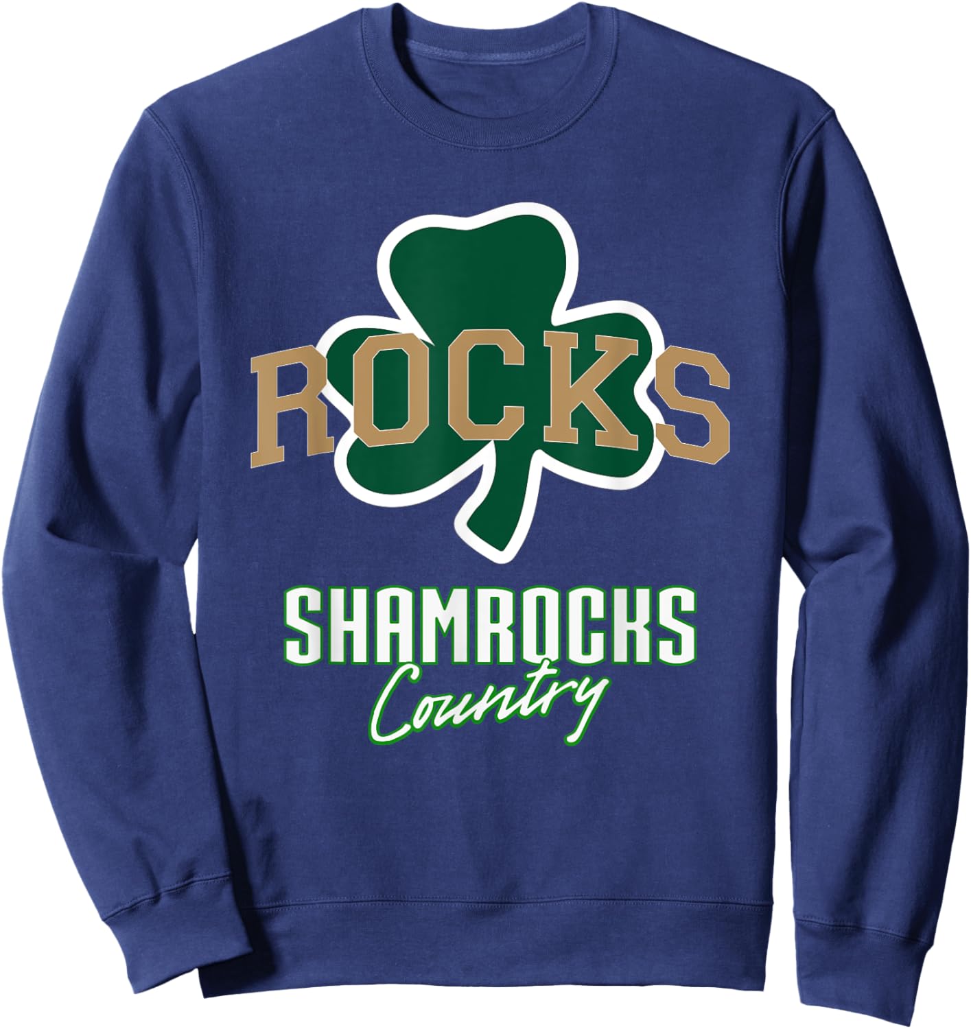 Westfield Shamrocks Logo Country HS Sweatshirt - Sweatshirt | Navy