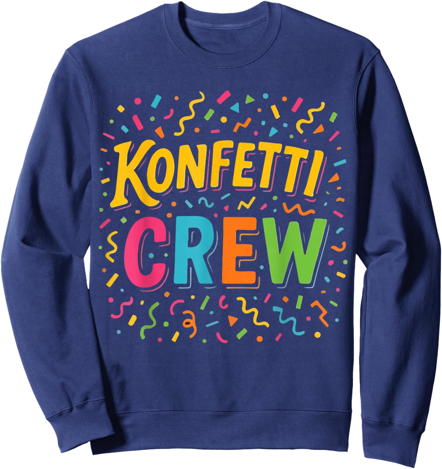 Confetti Crew Carnival Party Outfit Carnival Fancy Dress Sweatshirt - Sweatshirt | Navy