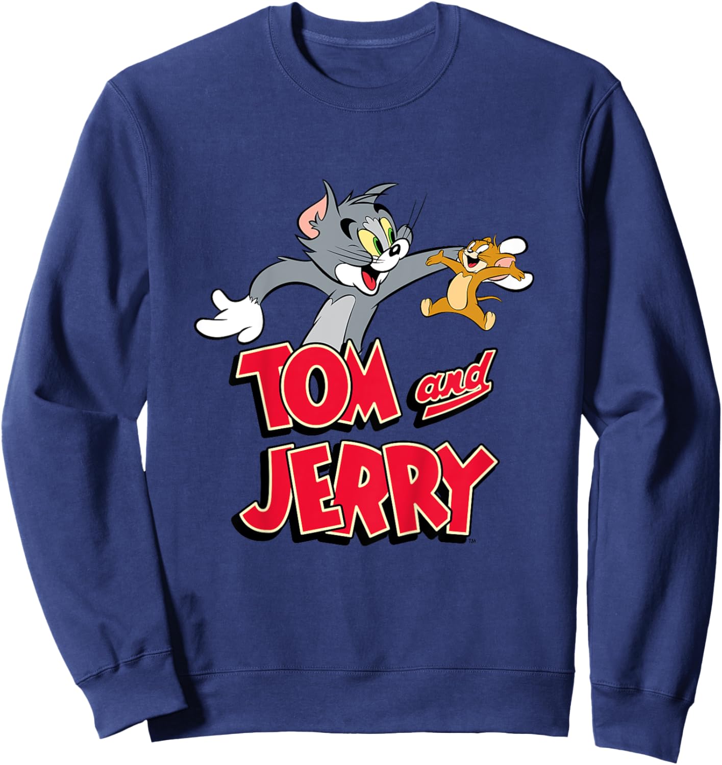 Kids Tom & Jerry Happy Together Sweatshirt - Sweatshirt | Navy