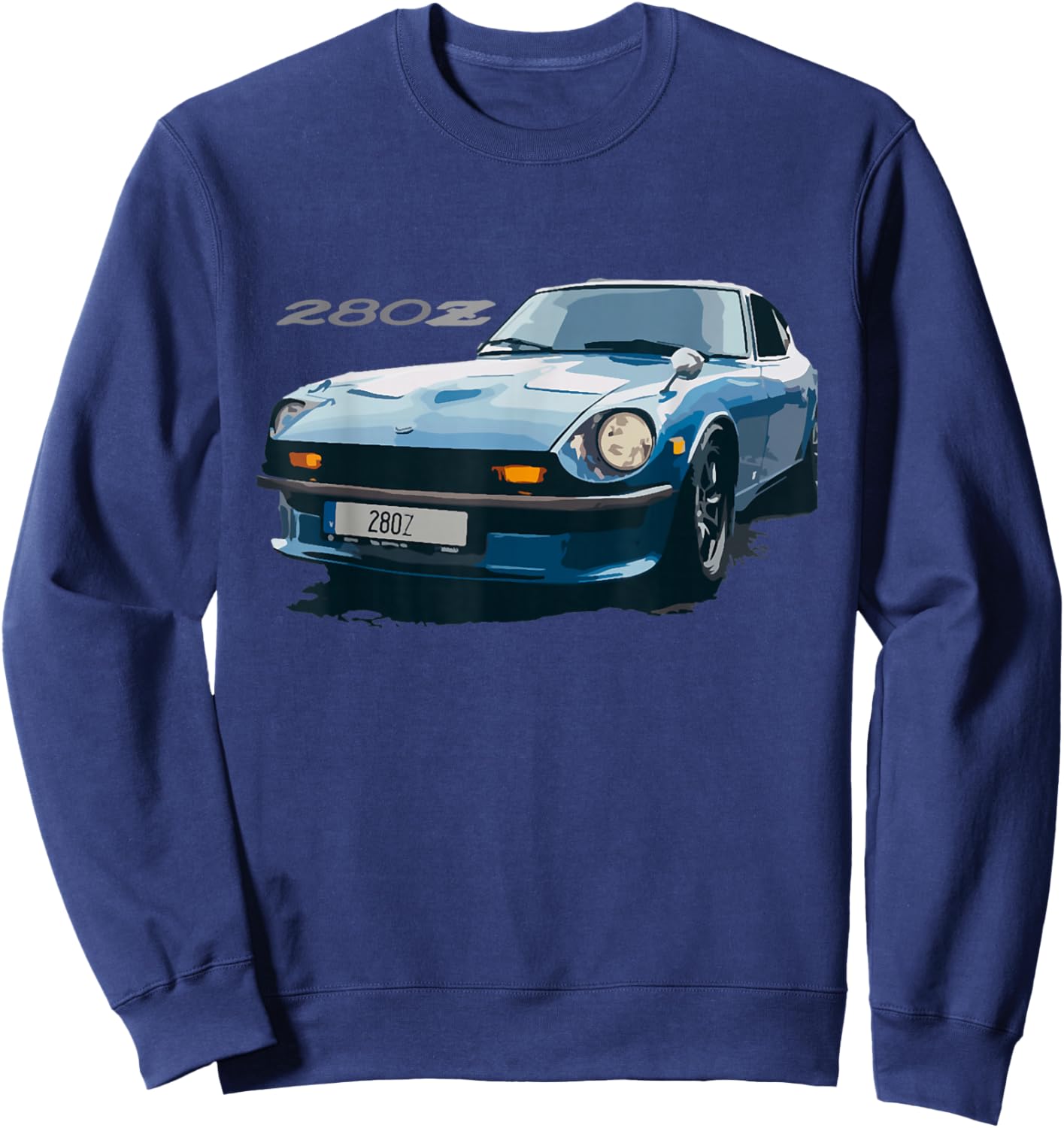 280z Sports Car Sweatshirt - Sweatshirt | Navy