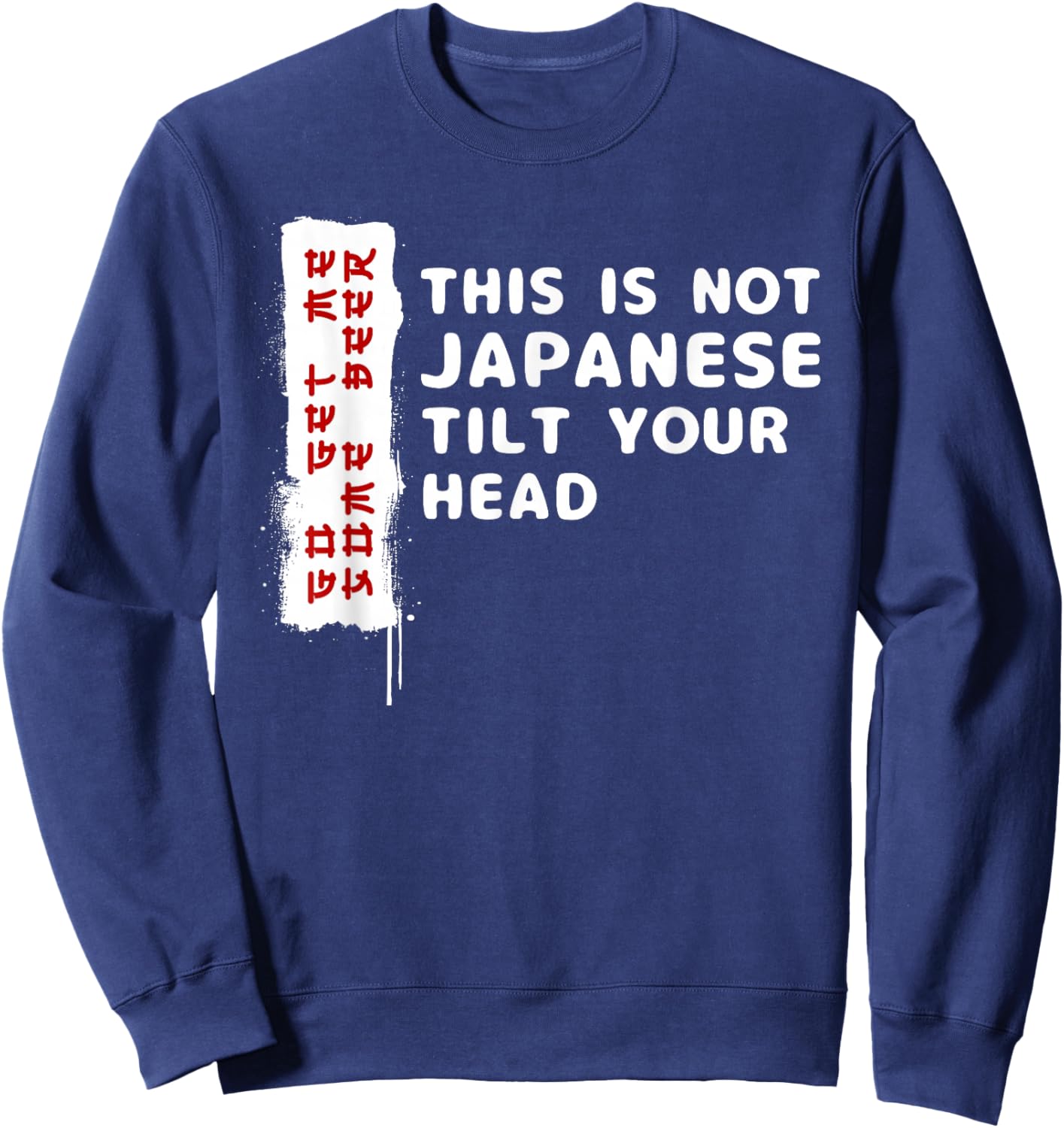 Beer Pun Bar Pub Crawl Party Men Women Funny Beer Sweatshirt - Sweatshirt | Navy