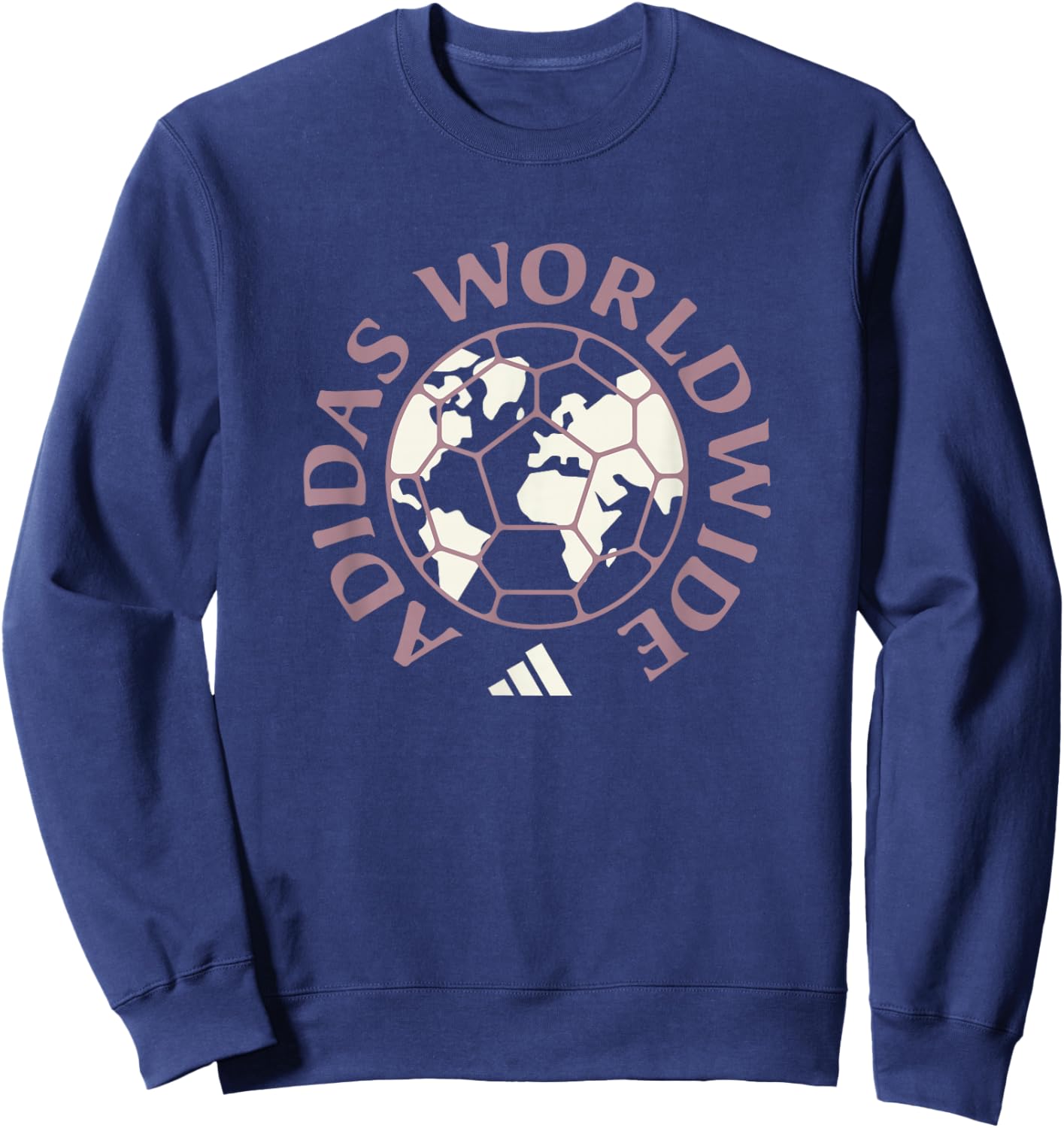 adidas Badge of Sport World Soccer Badge Graphic Sweatshirt - Sweatshirt | Navy