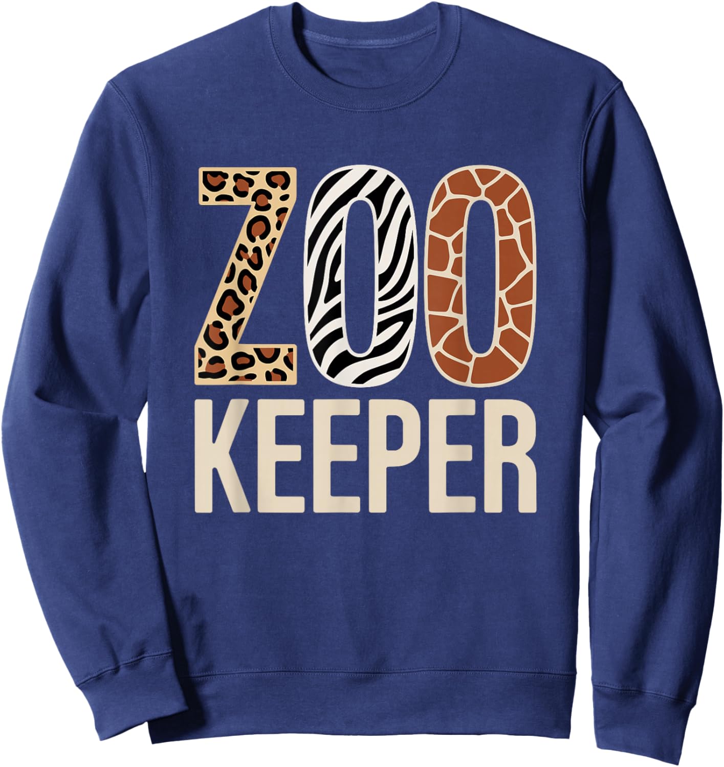 Zookeeper Costume Halloween Sweatshirt - Sweatshirt | Navy