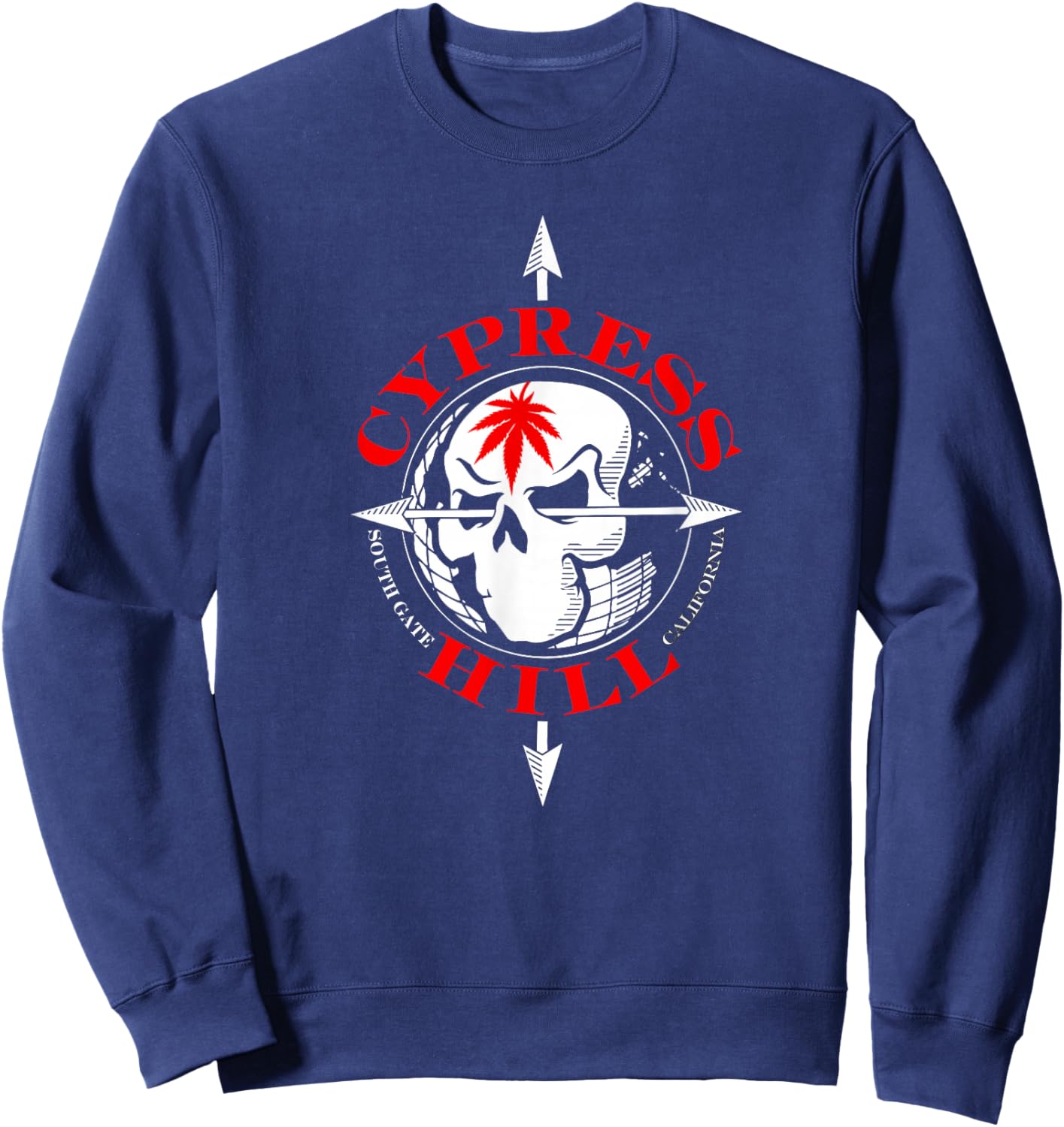 Cypress Hill Skull Sweatshirt - Sweatshirt | Navy