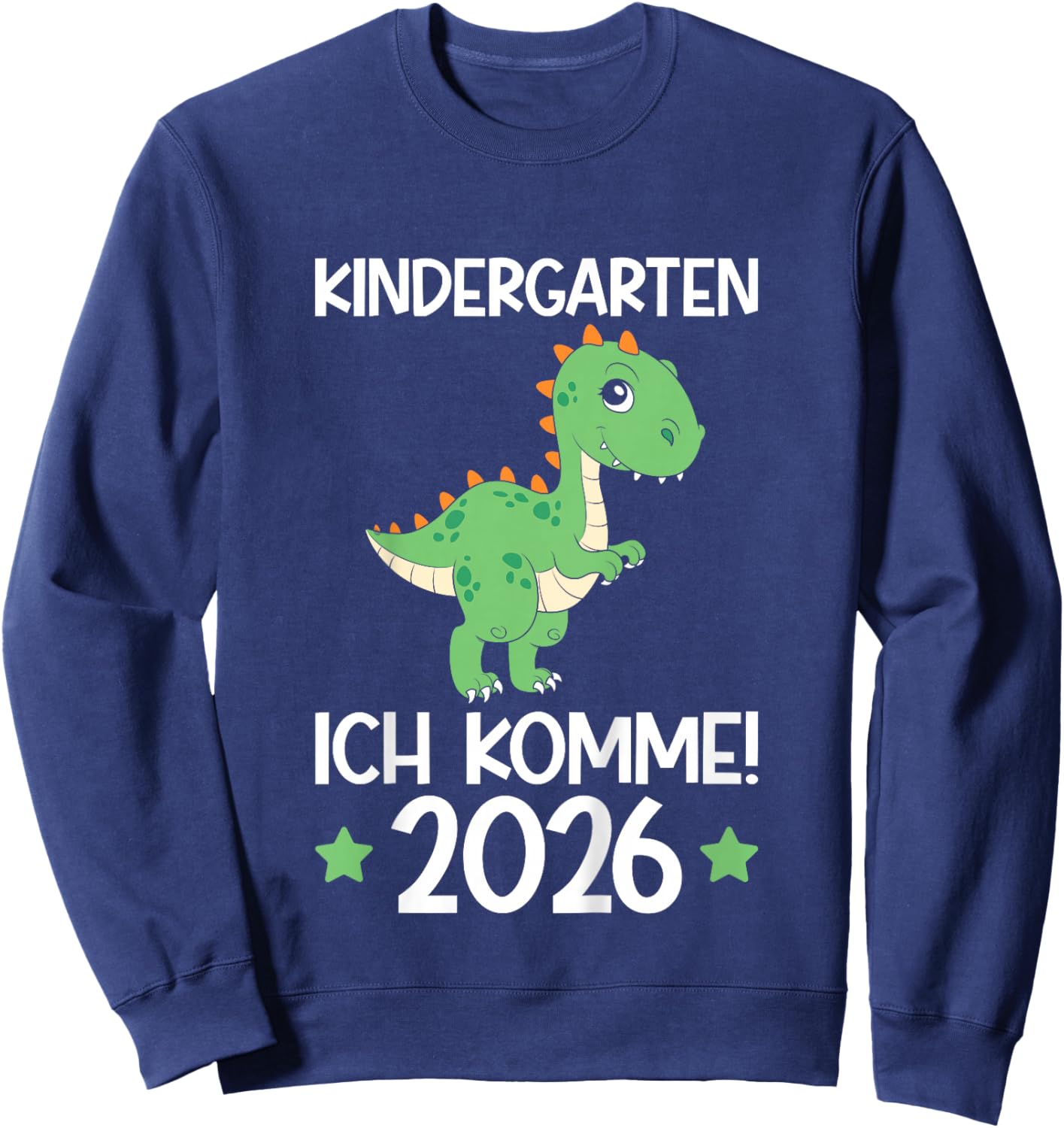 Kindergarten Ich Komme 2026 Dino Jungen Kindergartenkind Sweatshirt - Sweatshirt | Navy