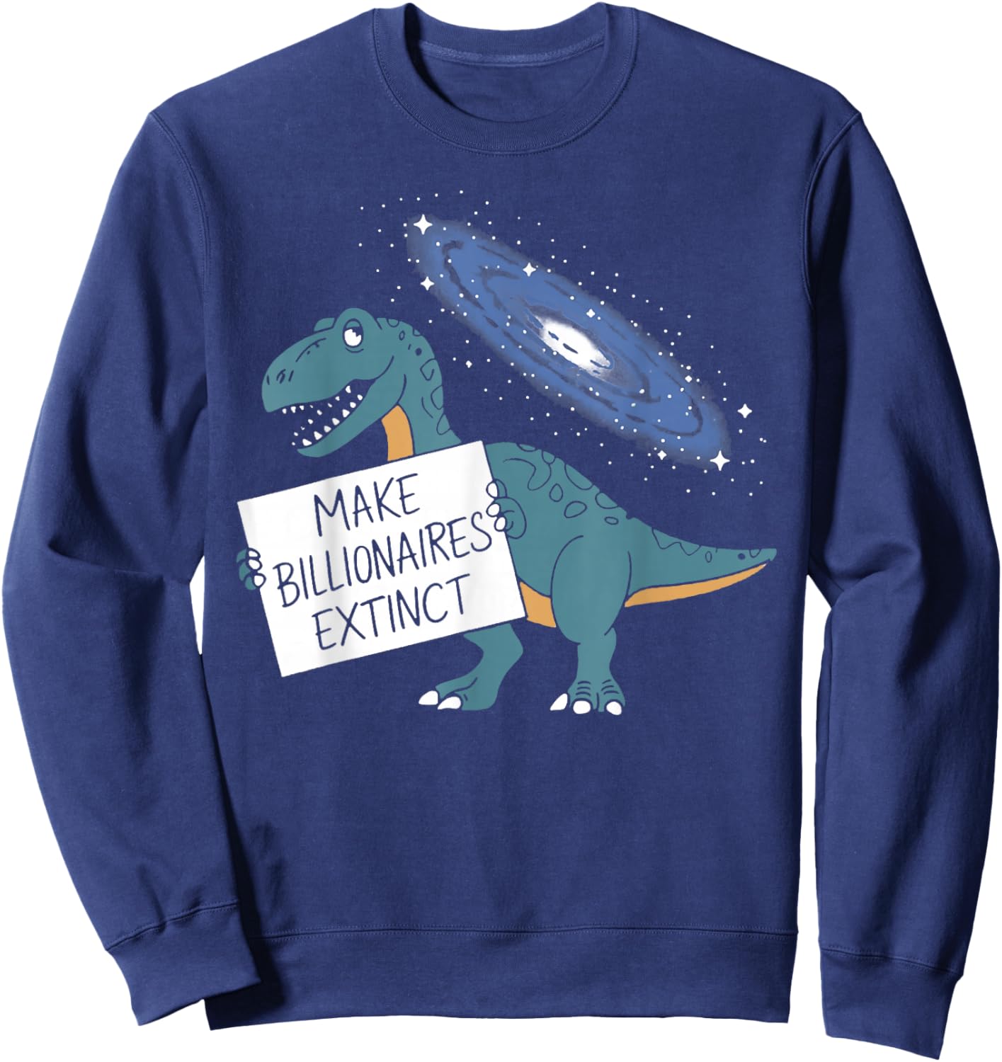 Billionaires Extinct Sweatshirt - Sweatshirt | Navy