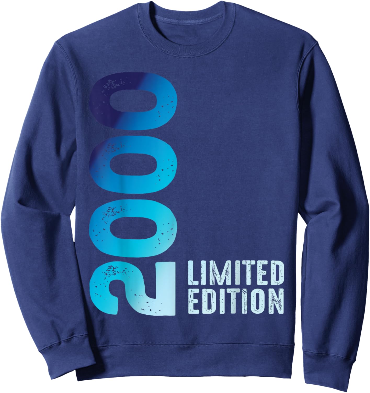 Awesome Year 2000 Vintage Since 2000 Limited Edition 2000 Sweatshirt - Sweatshirt | Navy