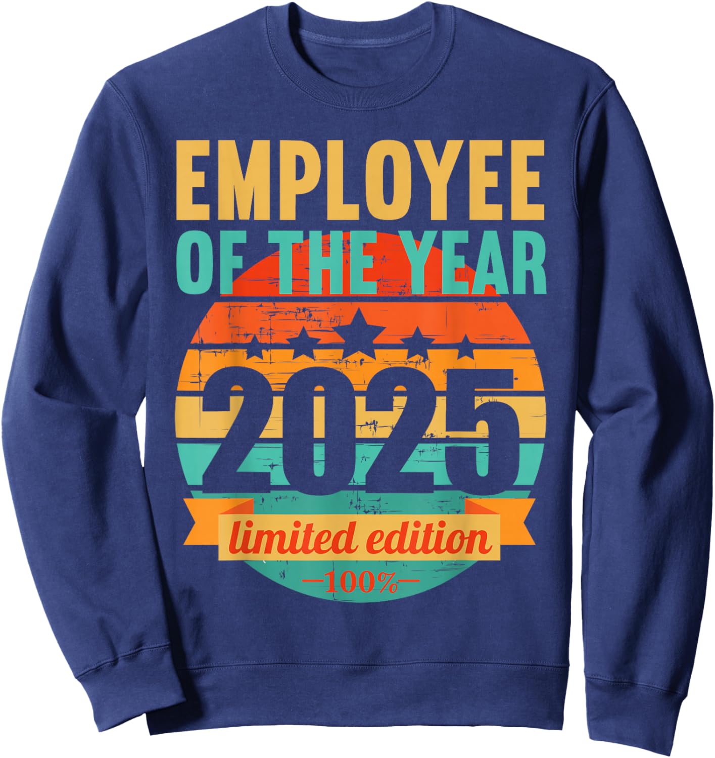 Employee of the year 2025 Sweatshirt - Sweatshirt | Navy
