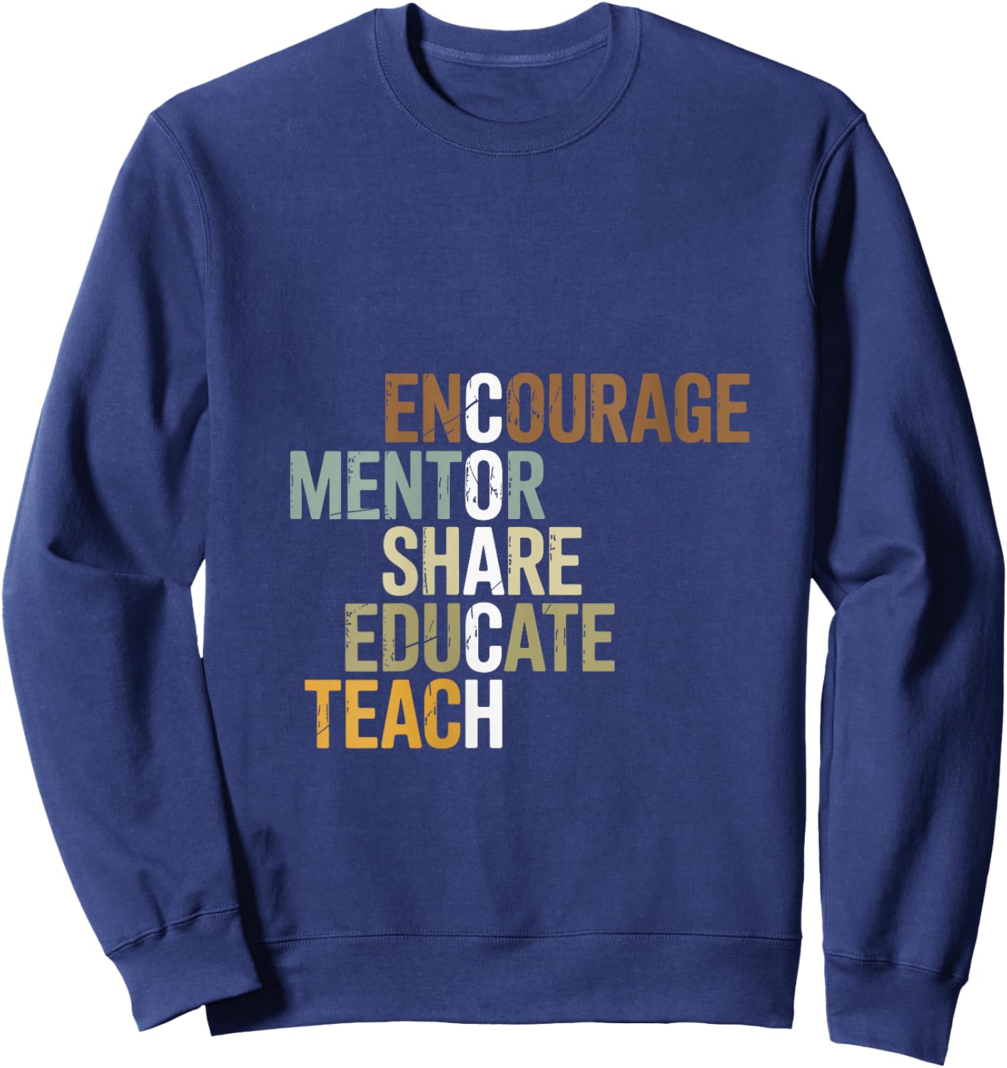 Coach Definition Best Coaches Gift Team Sports V-Neck Sweatshirt - Sweatshirt | Navy