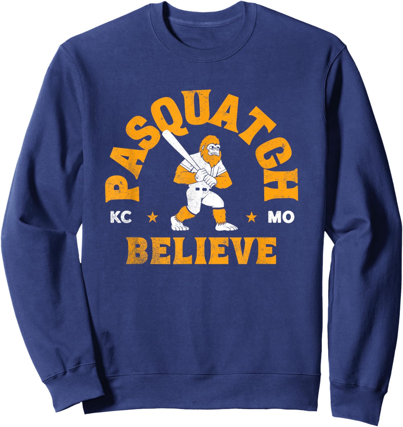 Pasquatch KC Sweatshirt - Sweatshirt | Navy