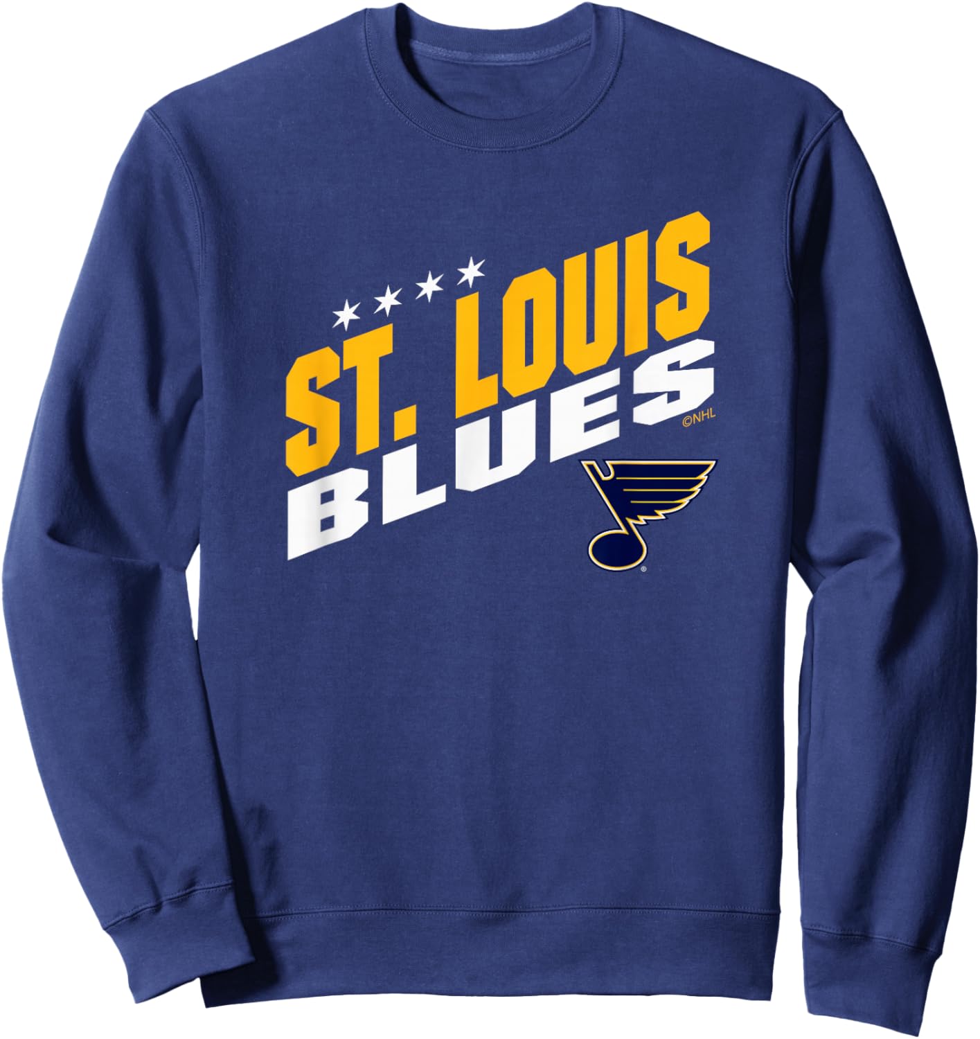 St. Louis Blues Fuel Royal Officially Licensed Sweatshirt - Sweatshirt | Navy