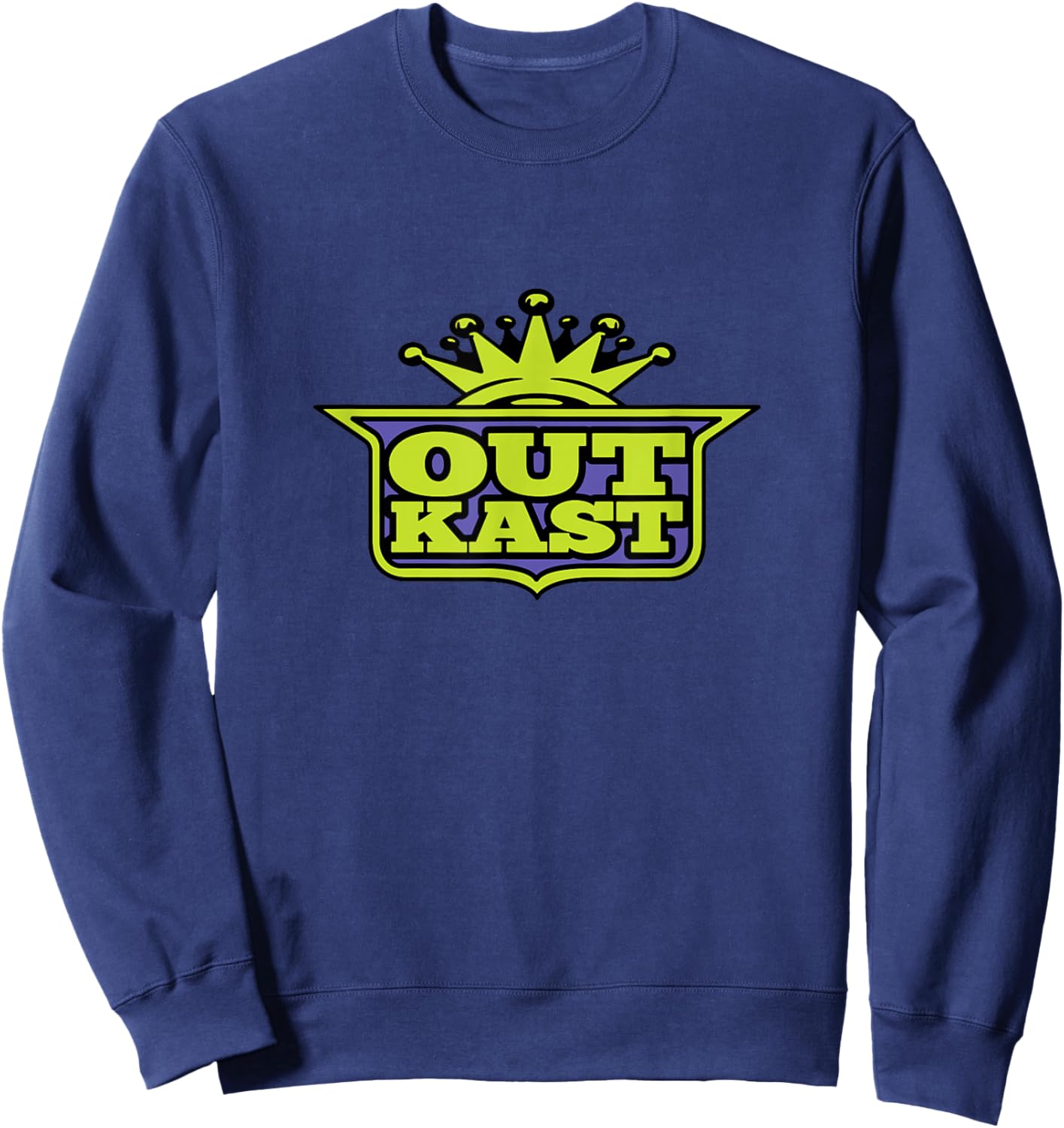 Outkast Spell Out Logo Sweatshirt - Sweatshirt | Navy