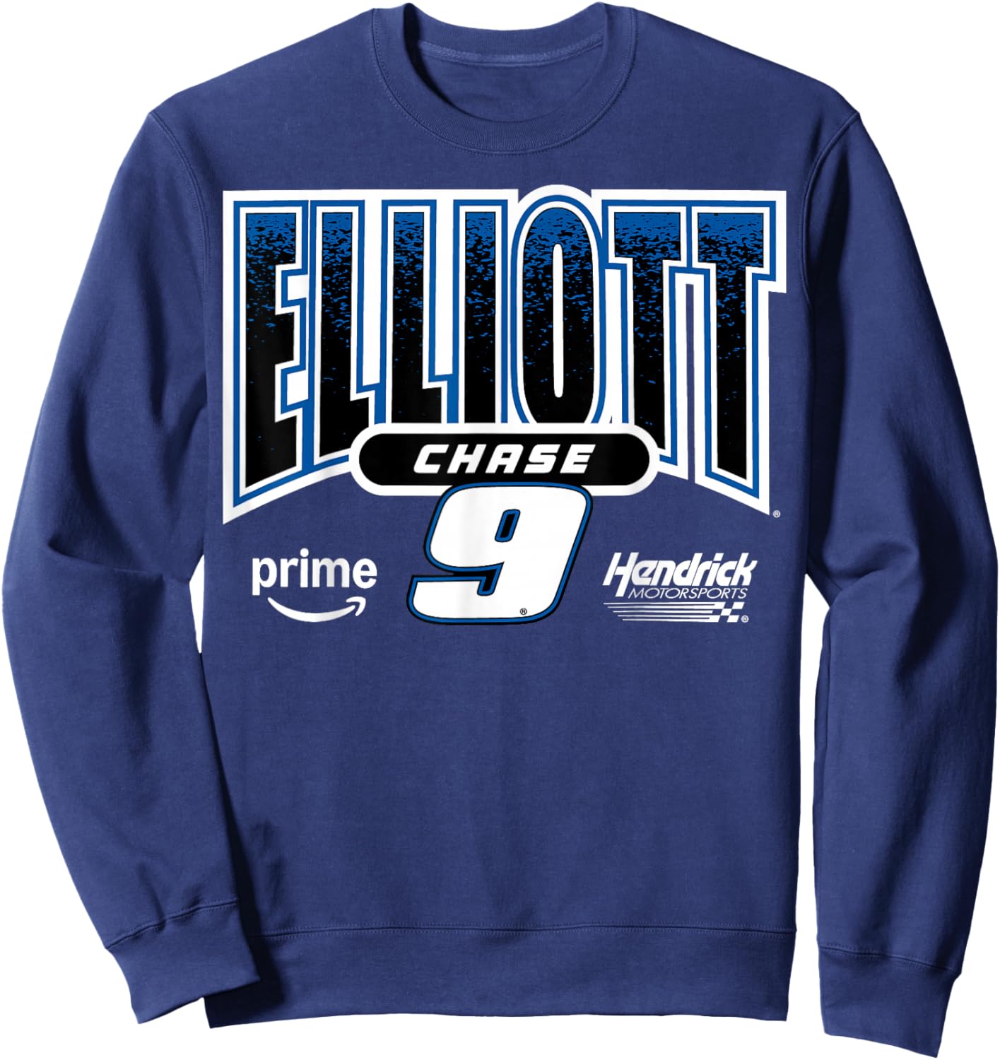 NASCAR - Chase Elliott #9 Prime - Hendrick Motorsports Sweatshirt - Sweatshirt | Navy