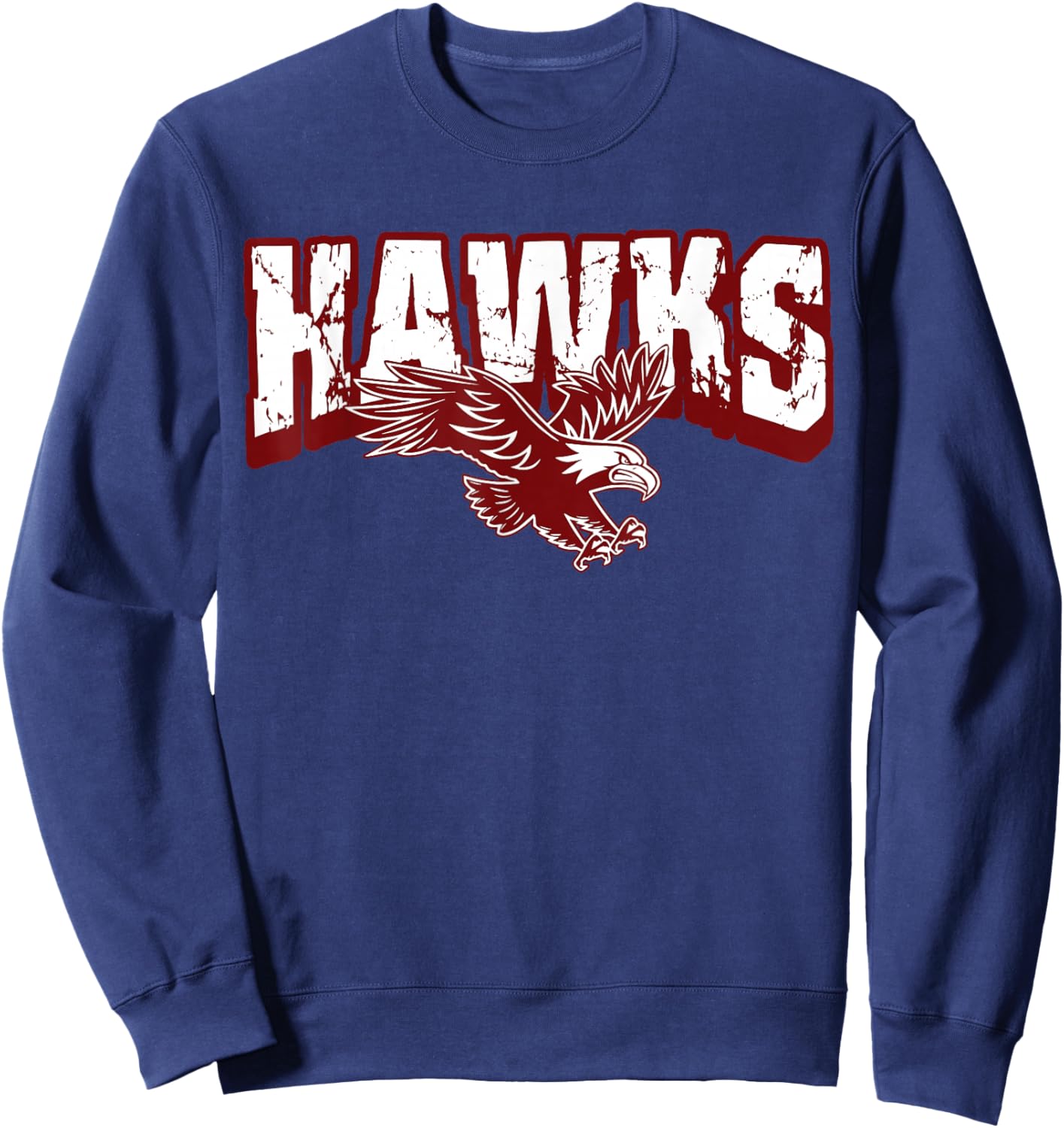 Hawks Back to School Spirit M Sweatshirt - Sweatshirt | Navy