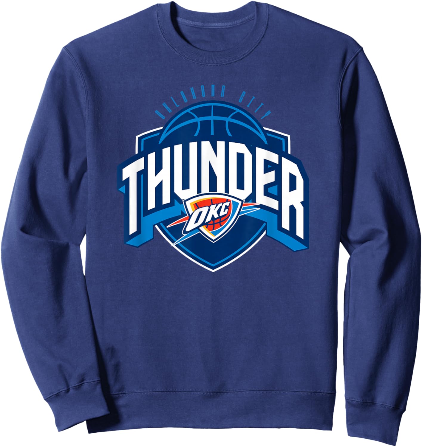 NBA Official Oklahoma City Thunder Kickout Sweatshirt - Sweatshirt | Navy