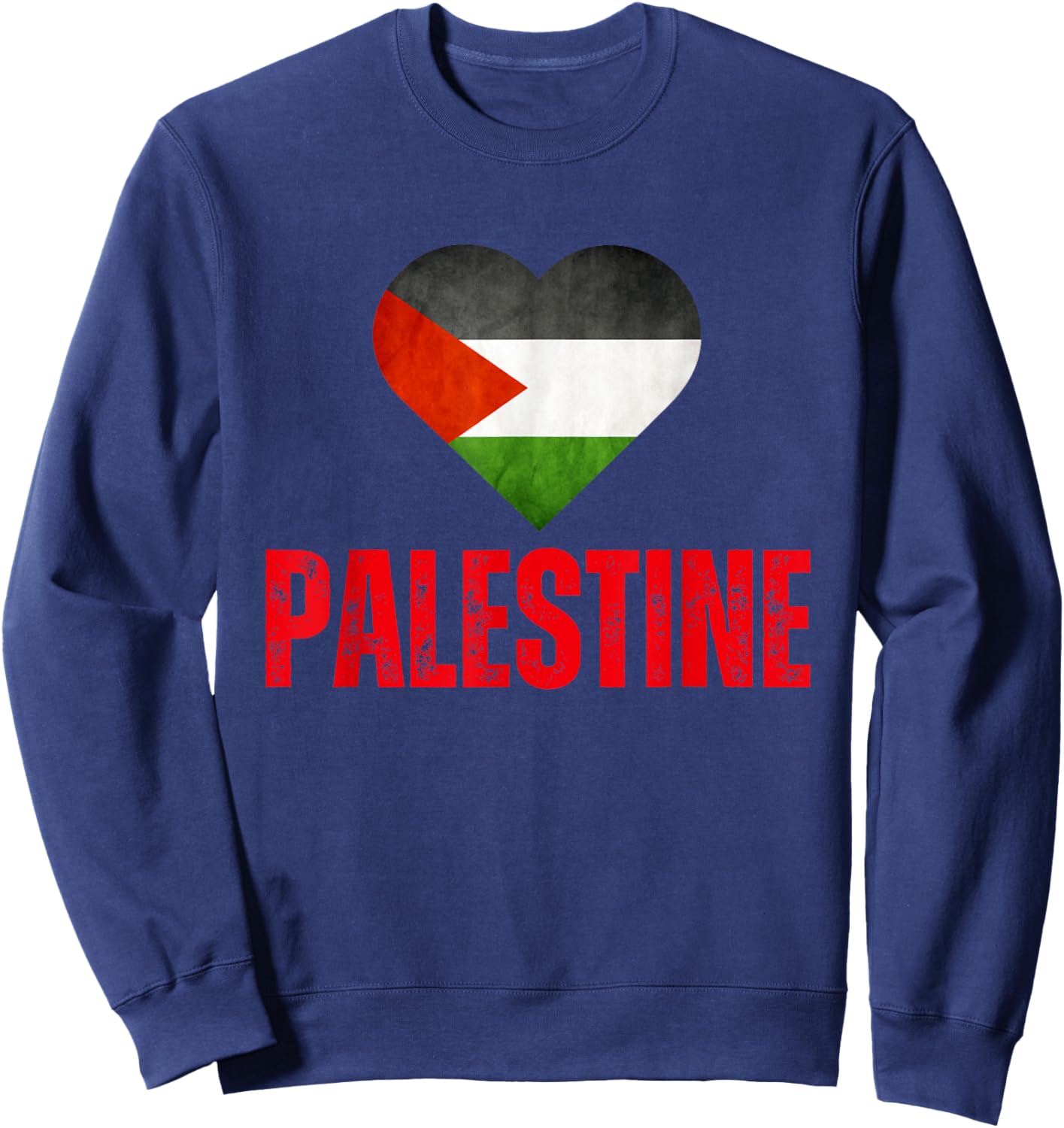 Ich Liebe Palästina Sweatshirt - Sweatshirt | Navy