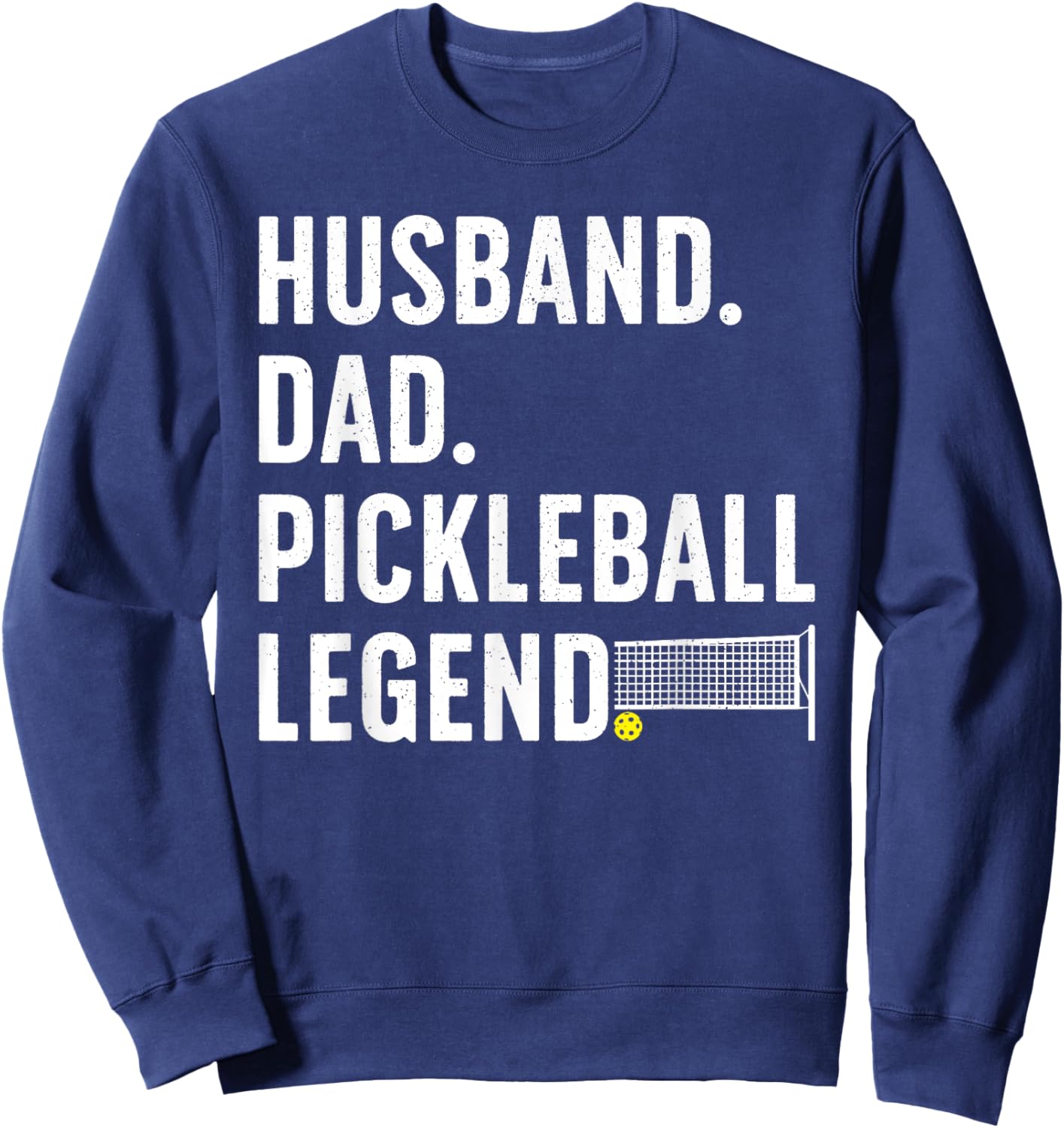 Pickleball Art For Husband Men Pickle Ball Pickleball Lover Sweatshirt - Sweatshirt | Navy