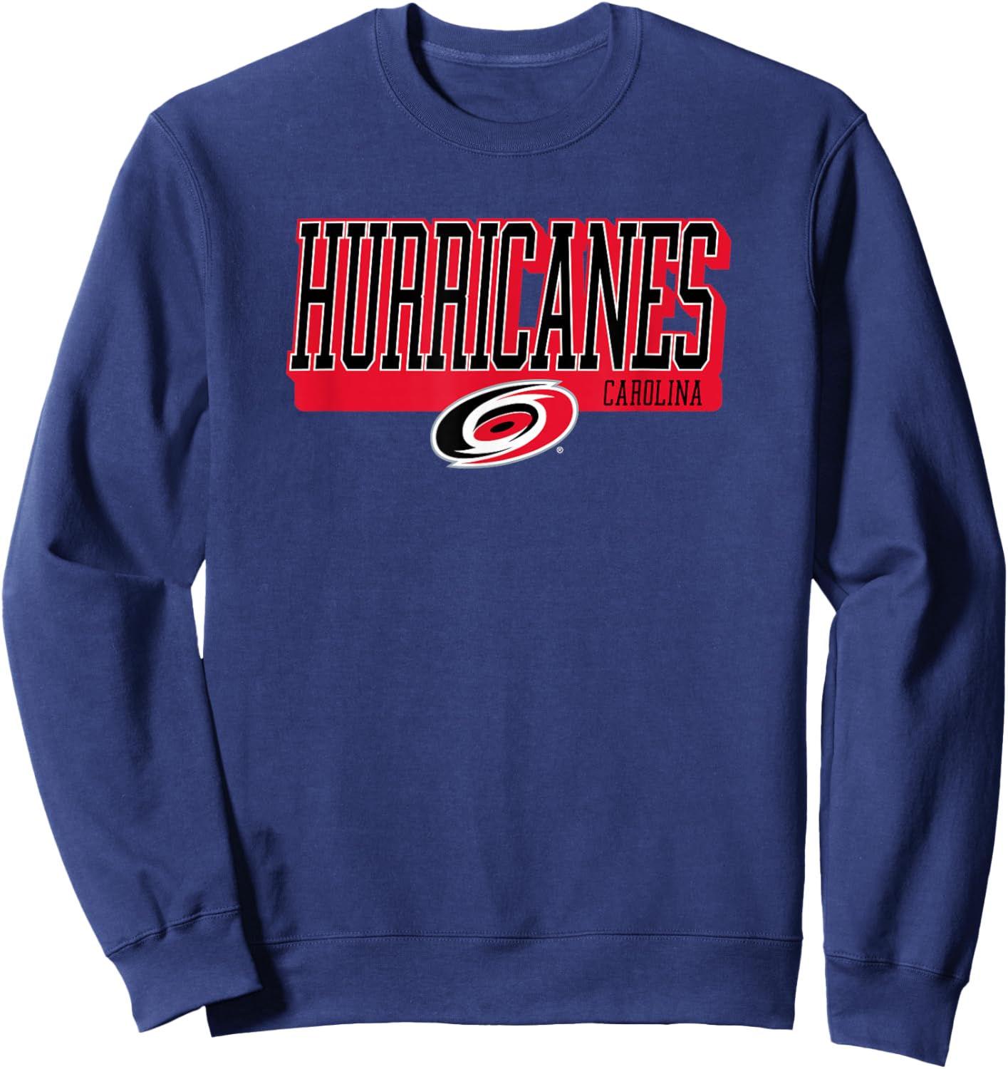 Carolina Hurricanes Faceoff Officially Licensed Sweatshirt - Sweatshirt | Navy
