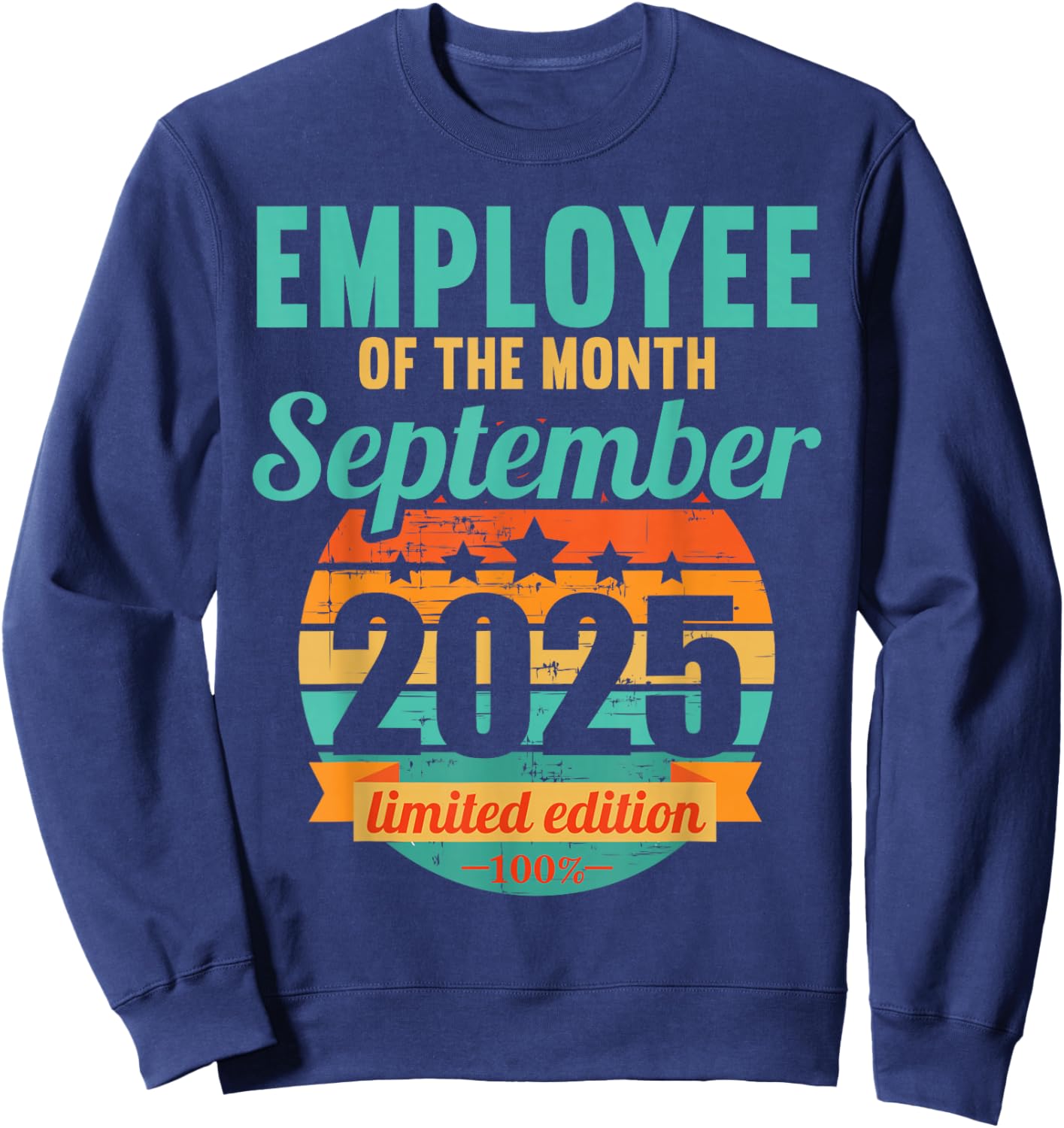Employee of the Month September 2025 Sweatshirt - Sweatshirt | Navy