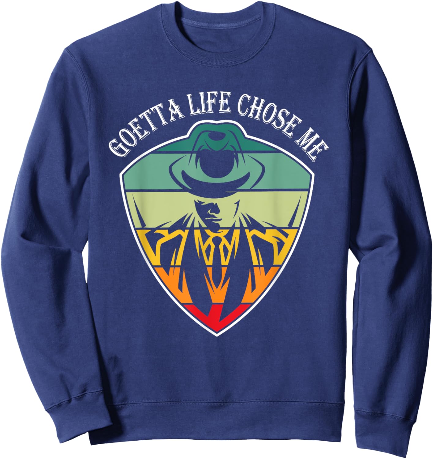 Goetta Life Goeta Sausage Cincinnati Food Breakfast Goetta Sweatshirt - Sweatshirt | Navy