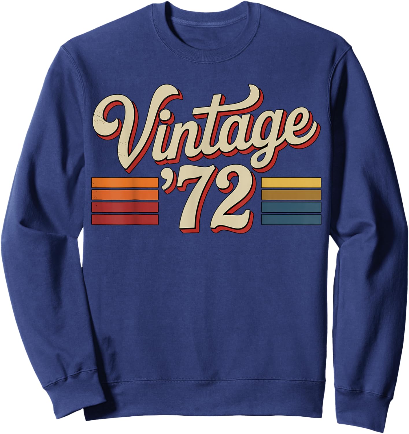 Vintage ‘72 1972 Sweatshirt - Sweatshirt | Navy