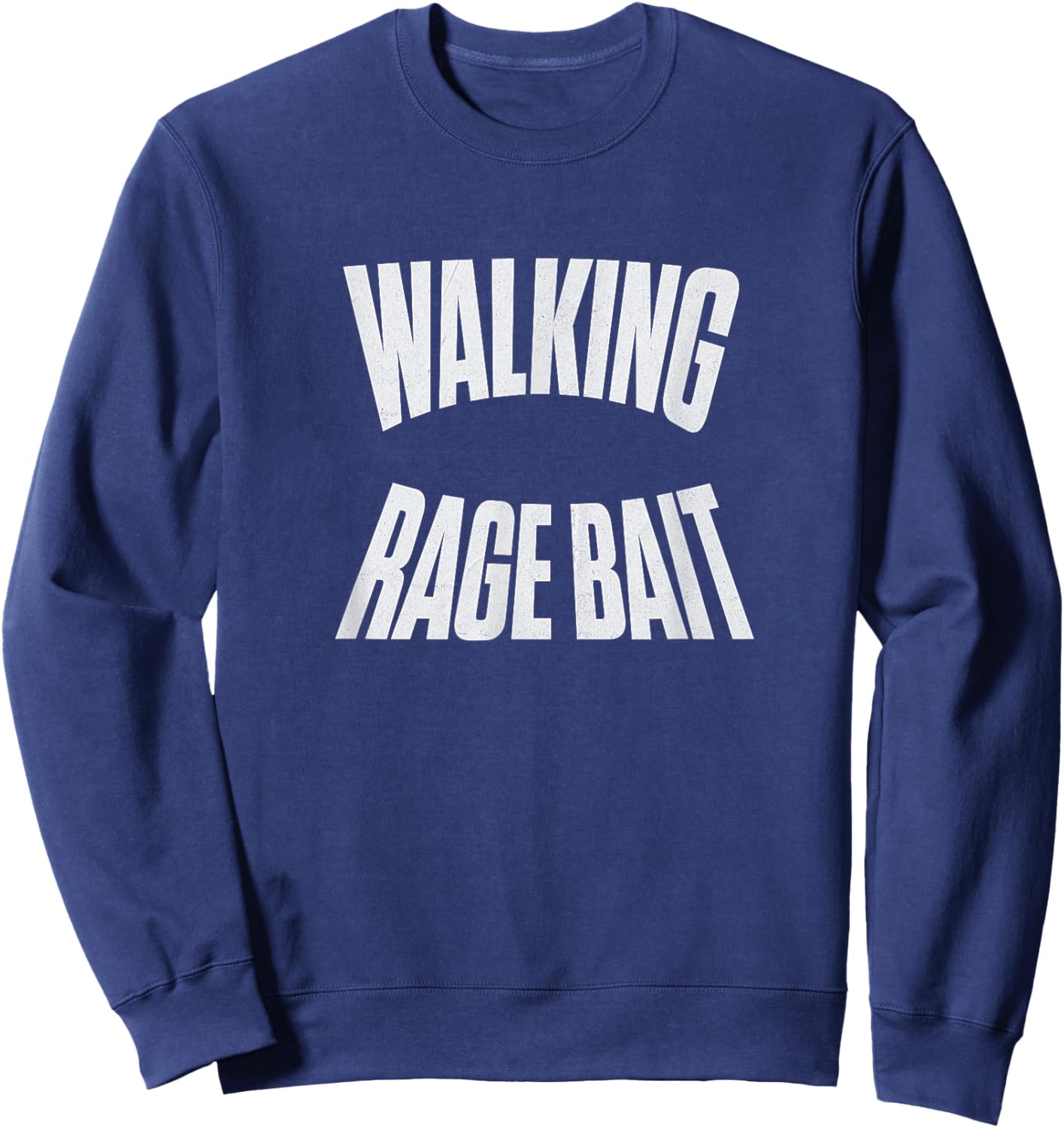 Walking Rage Bait Sweatshirt - Sweatshirt | Navy