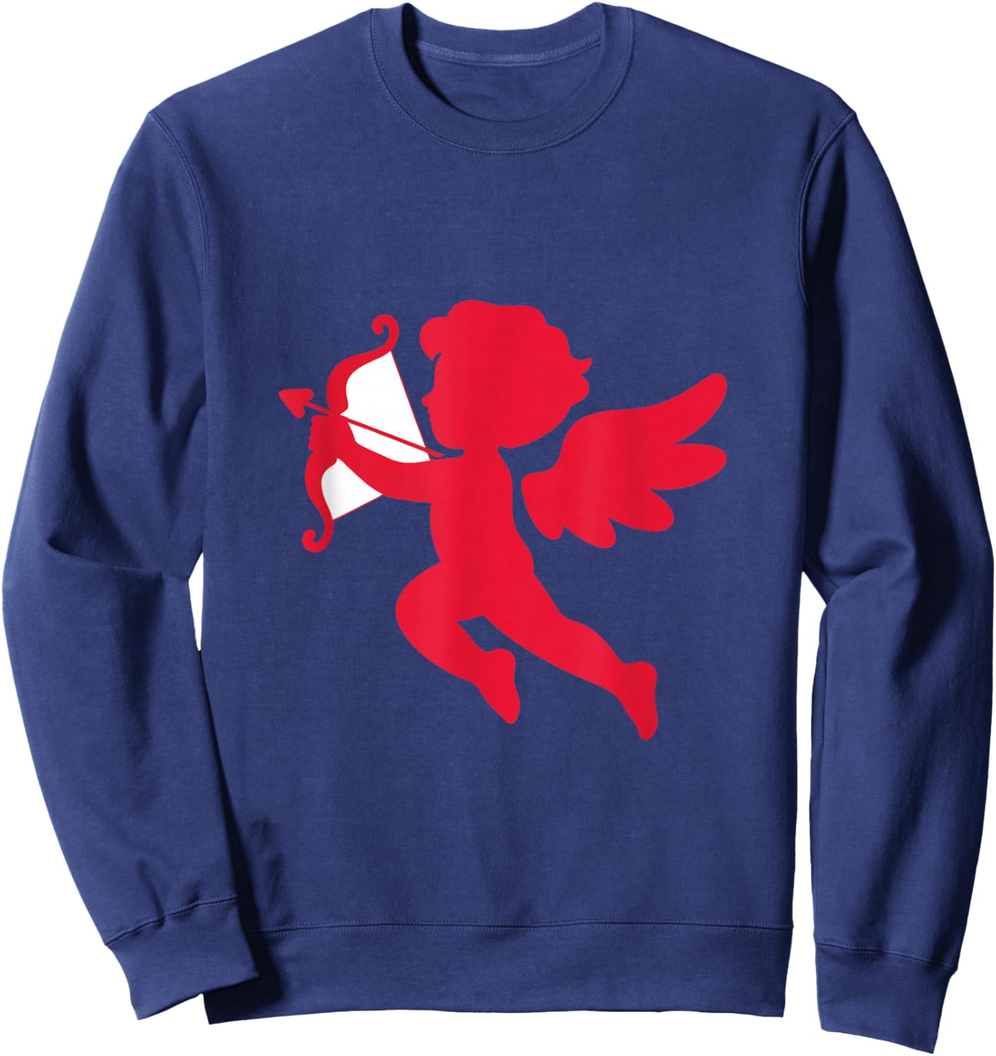 Bow Cupid Sweatshirt - Sweatshirt | Navy