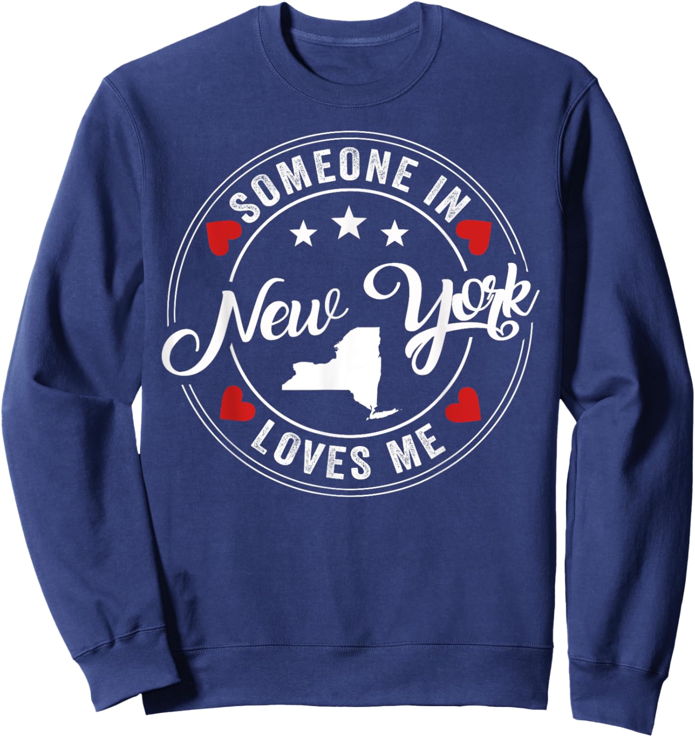 Someone In New York Loves Me Sweatshirt - Sweatshirt | Navy