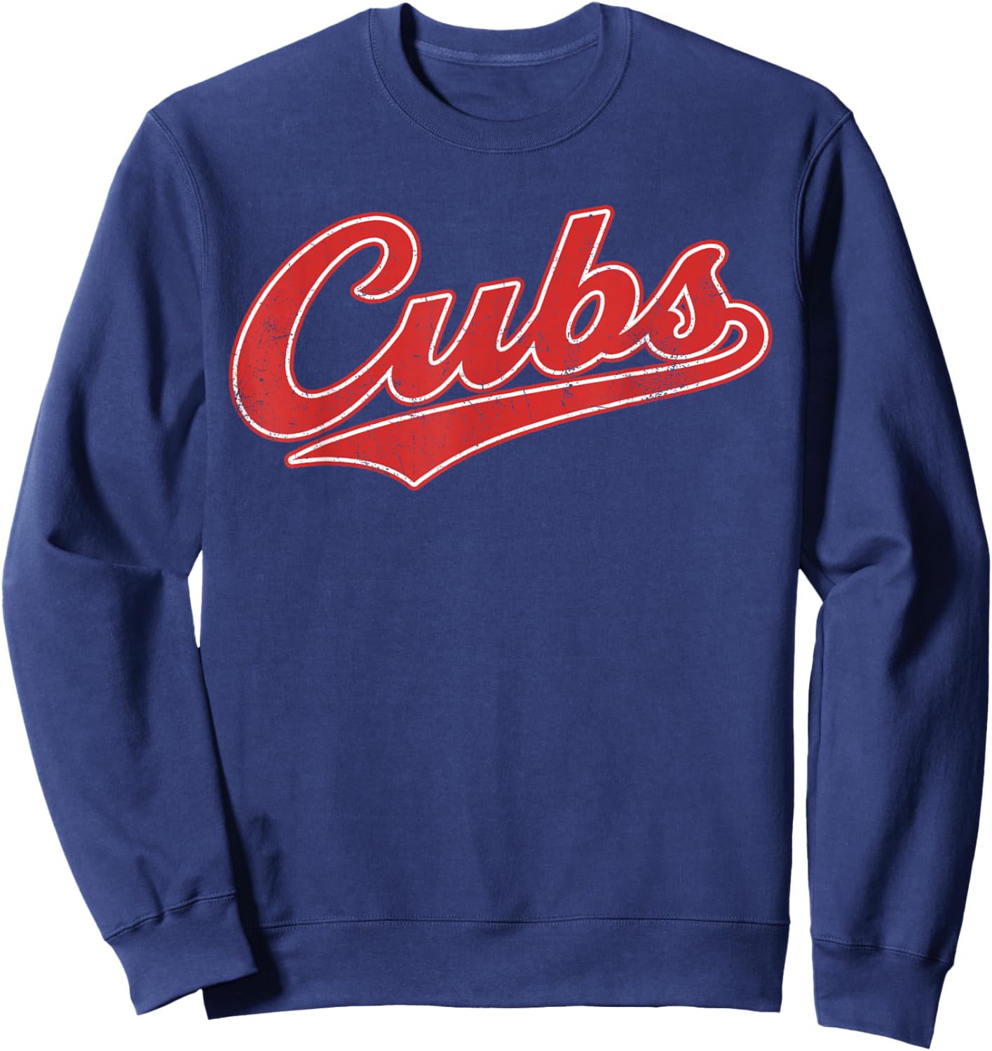 Vintage Cubs Gifts Women Boys Girls Kids Sweatshirt - Sweatshirt | Navy