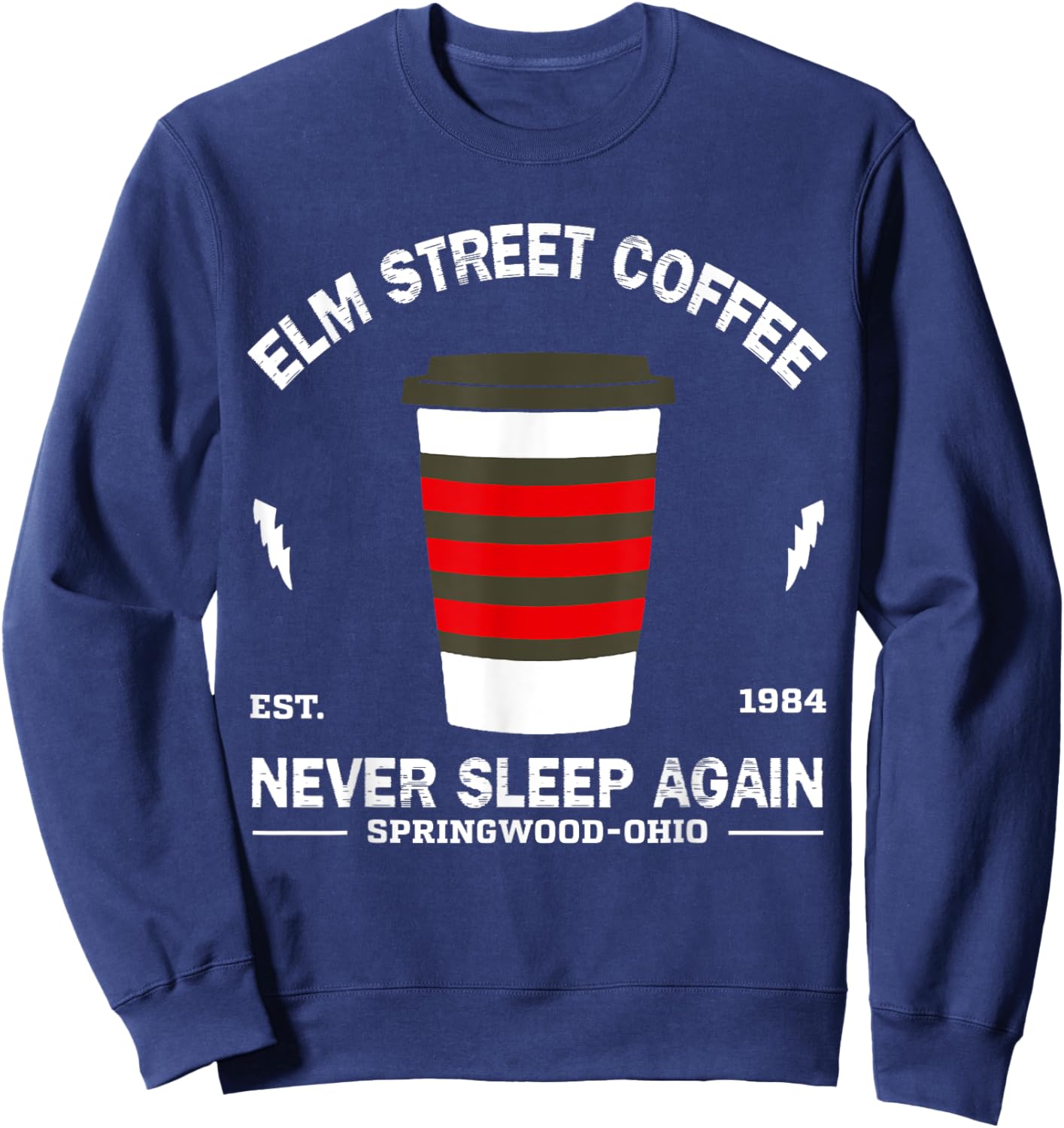Streets Vintage Halloween Movies Funny Outfits Lovers Elms Sweatshirt - Sweatshirt | Navy
