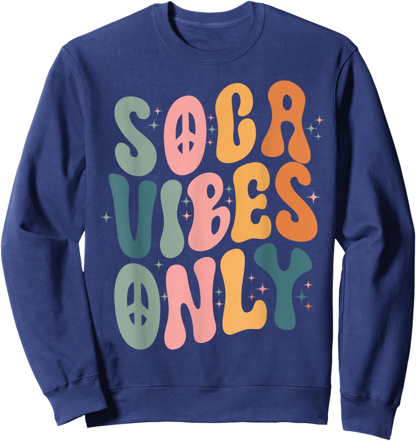 Soca For Sokah Music Trinidad & Tobacco Guyanese Carnival Sweatshirt - Sweatshirt | Navy
