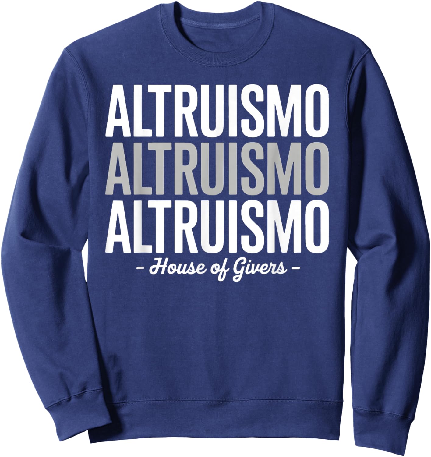 Altruismo House of Givers Shirt Altruismo House School Sweatshirt - Sweatshirt | Navy