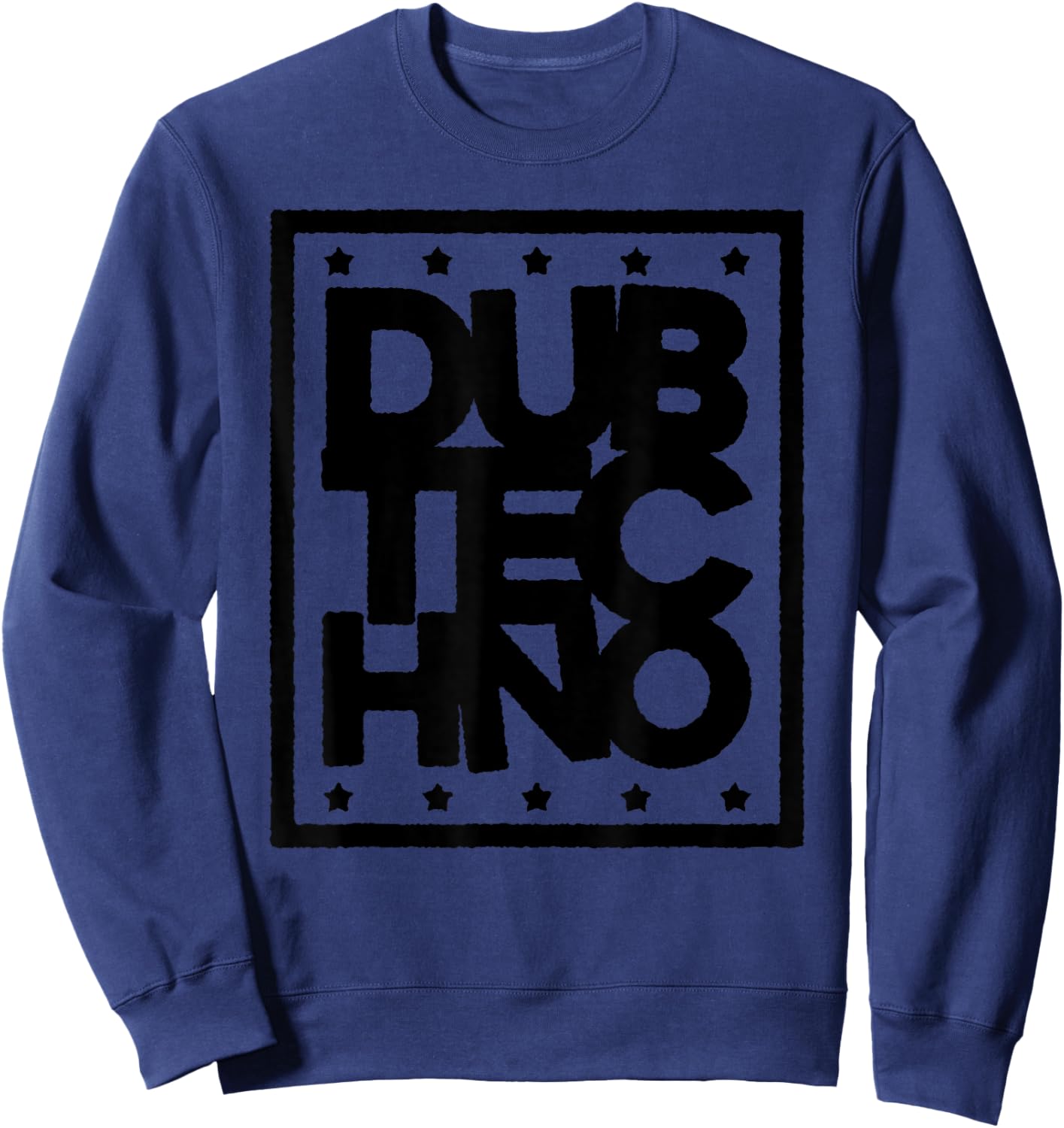 Dub Techno Music Shirt - The Dark Remix Edition Sweatshirt - Sweatshirt | Navy