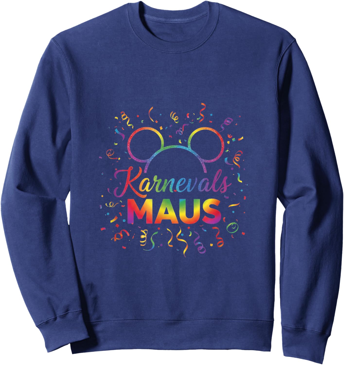 Carnival Mouse Carnival Alaaf Cologne For Cologne Carnival Mouse Sweatshirt - Sweatshirt | Navy