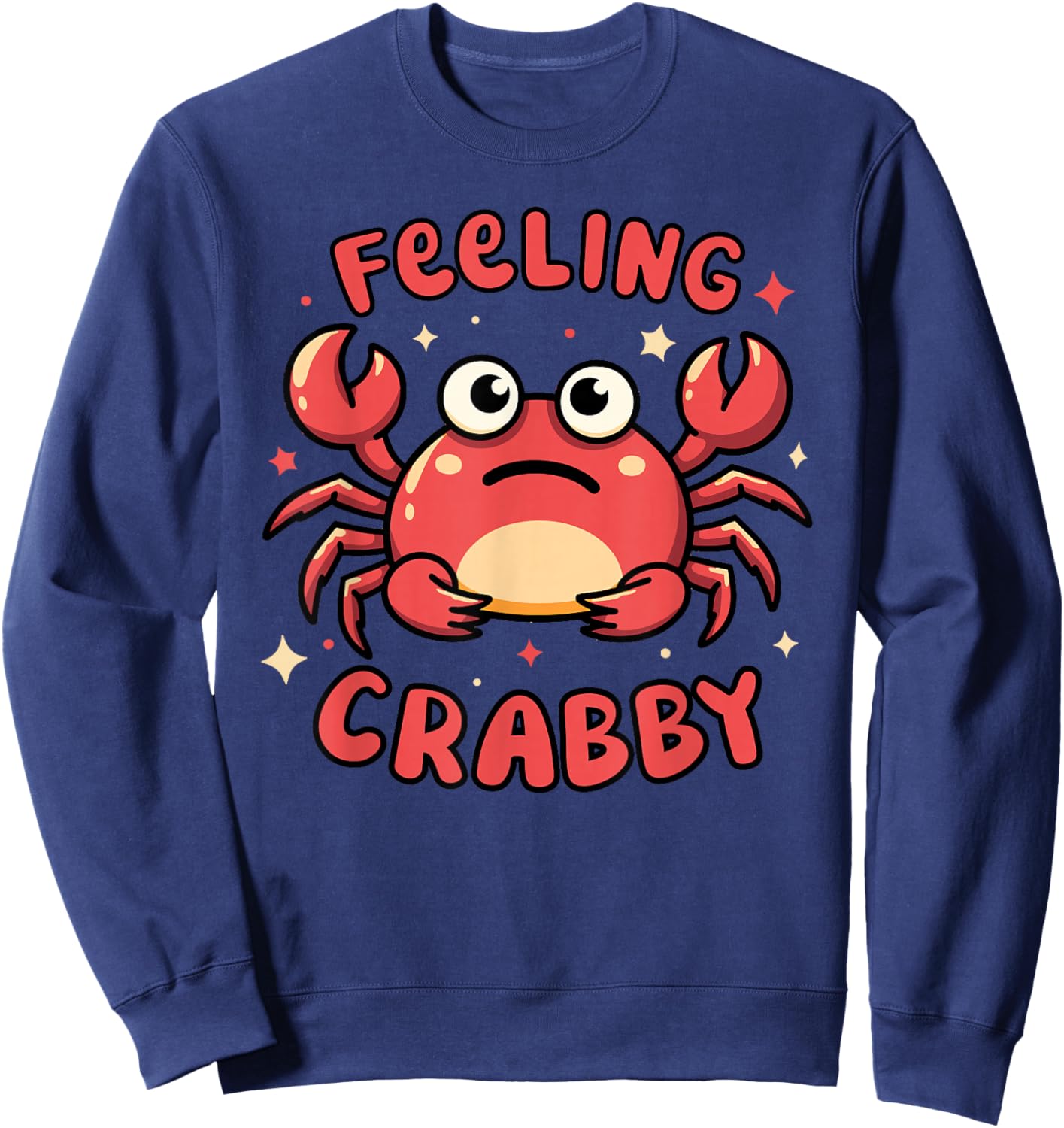 Feeling Crabby Sweatshirt - Sweatshirt | Navy