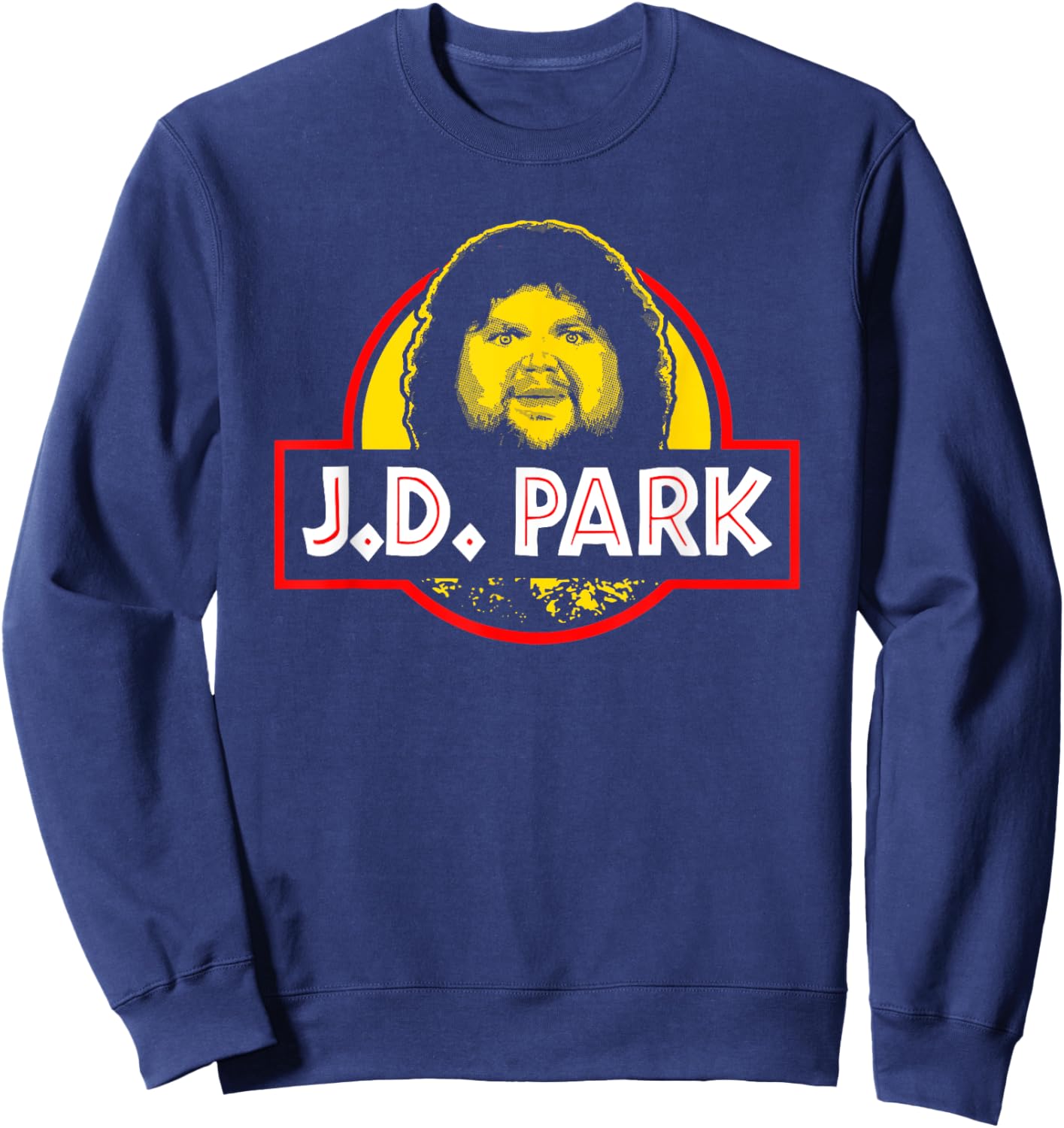 JD Vance Face Meme - JD Park Sweatshirt - Sweatshirt | Navy