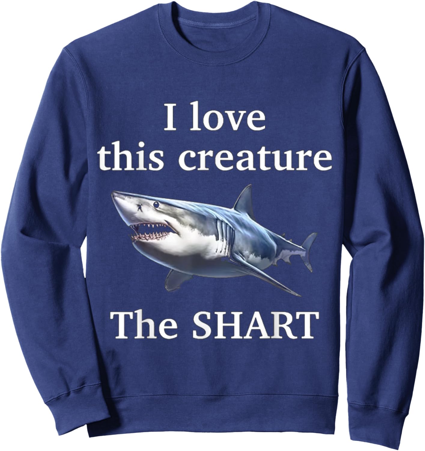 T-Shirt Sweatshirt - Sweatshirt | Navy