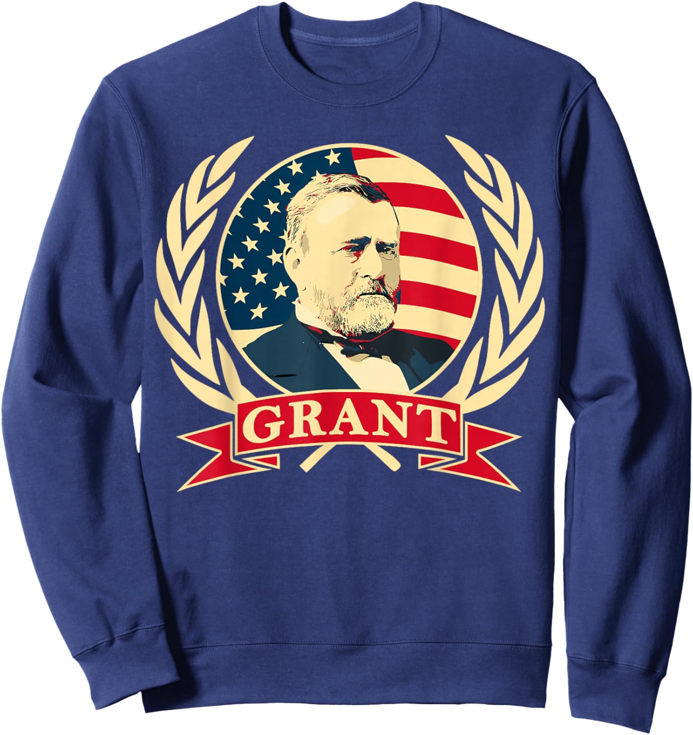 President Ulysses S Grant Sweatshirt - Sweatshirt | Navy