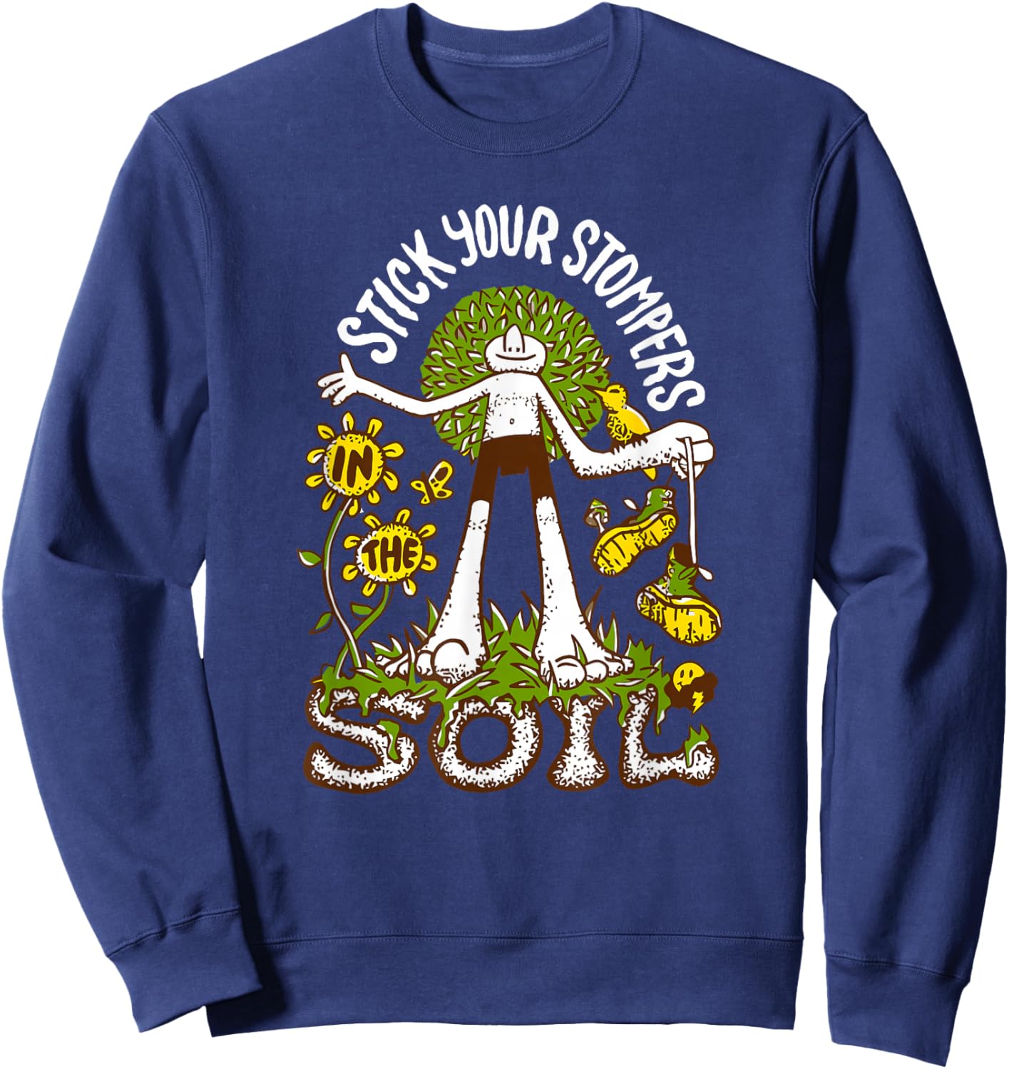Funny design Sweatshirt - Sweatshirt | Navy