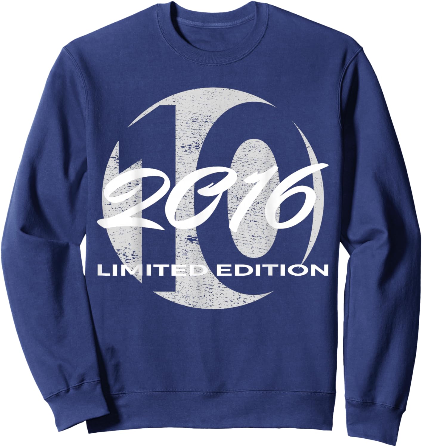 10th Birthday Girl Boy 10 Years 2016 Funny Gift Sweatshirt - Sweatshirt | Navy