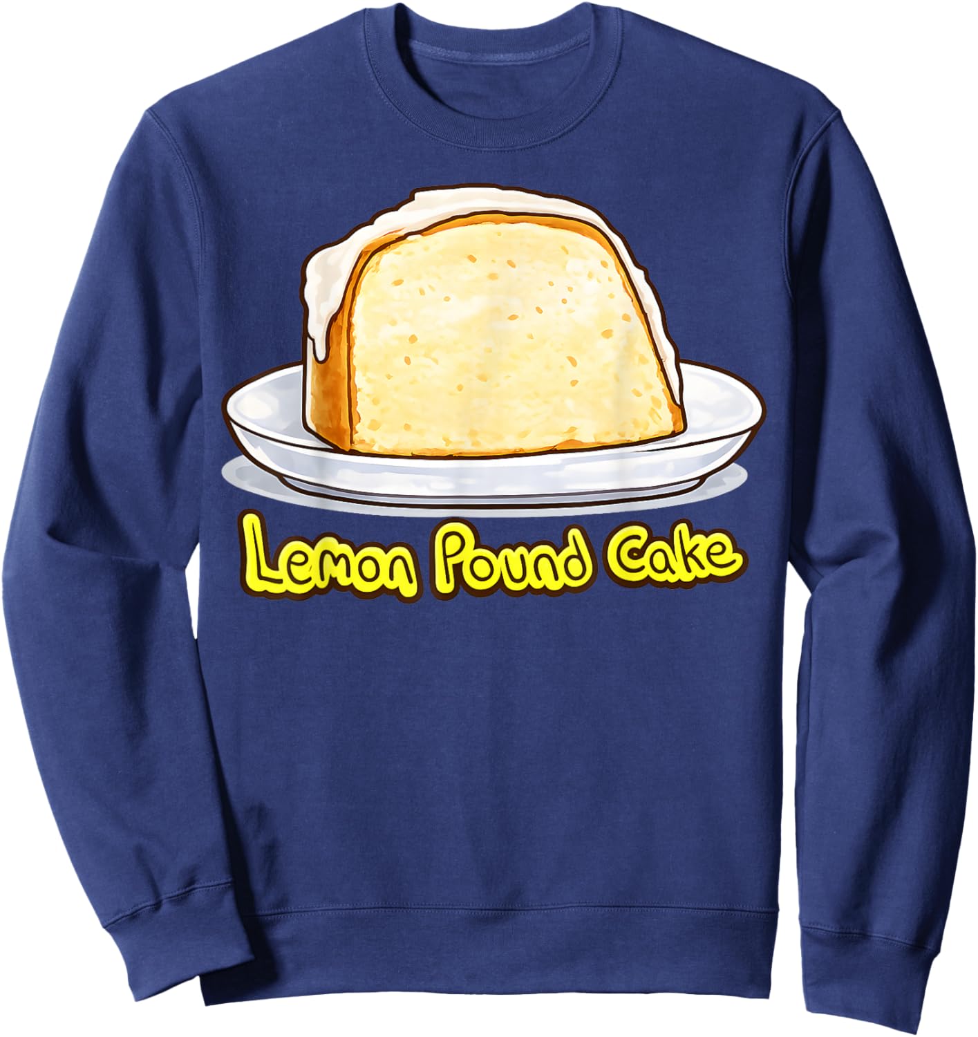 Lemon Pound Cake Sweatshirt - Sweatshirt | Navy