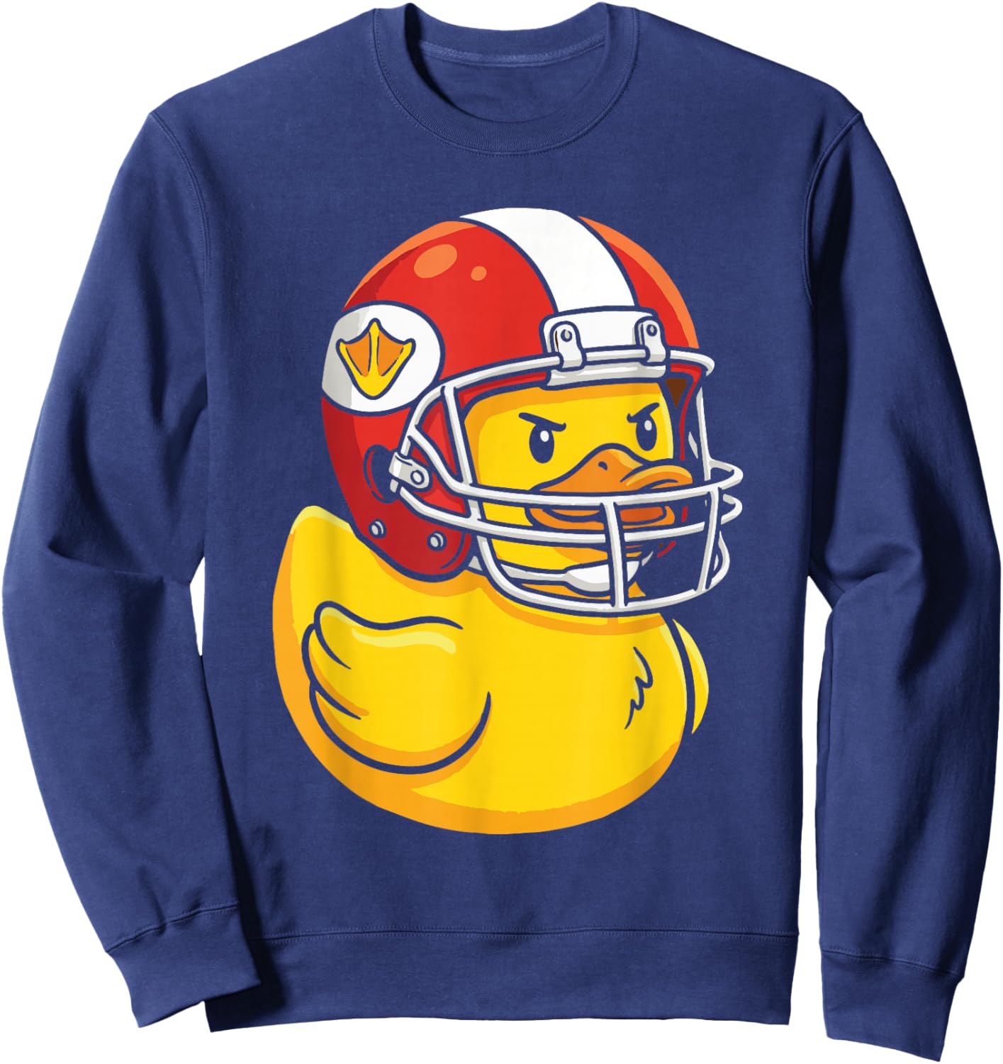 Rubber Duck Football Kids Boys Rubber Duckie Sweatshirt - Sweatshirt | Navy
