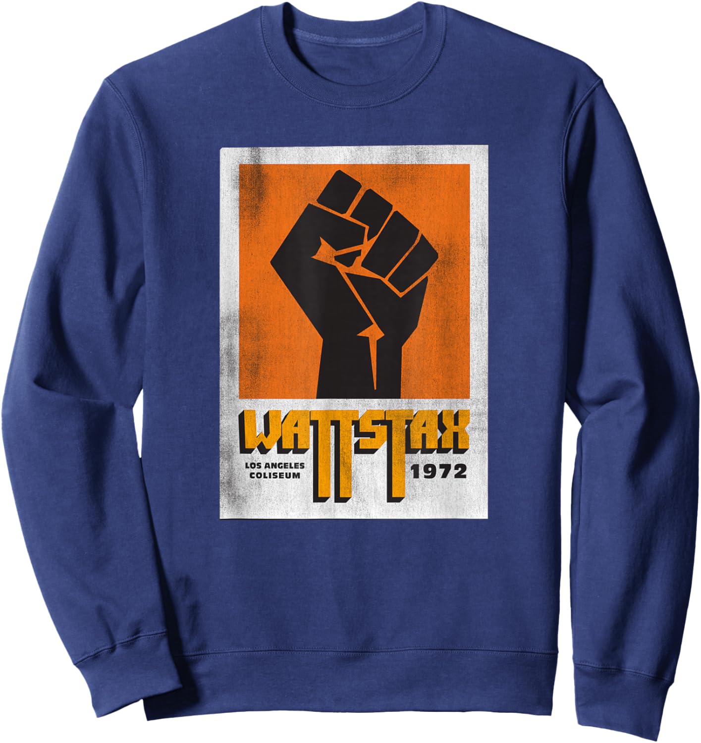 Wattstax 1972 Logo Sweatshirt - Sweatshirt | Navy