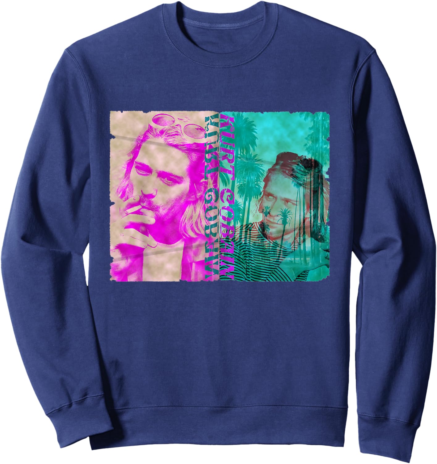 Alternative Rock_Grunge_011 Sweatshirt - Sweatshirt | Navy