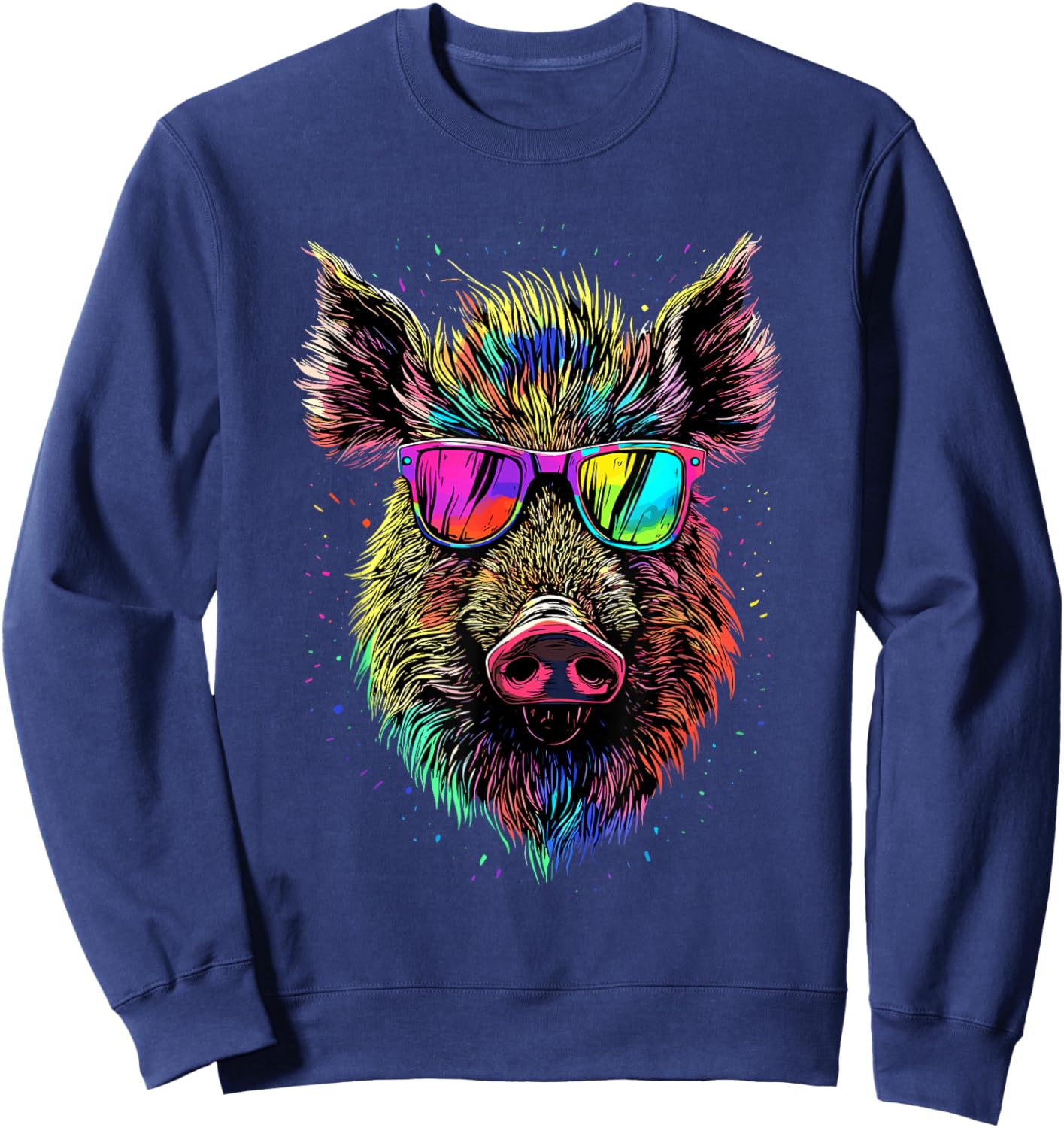 Boar Hunters Game Pigs Sweatshirt - Sweatshirt | Navy